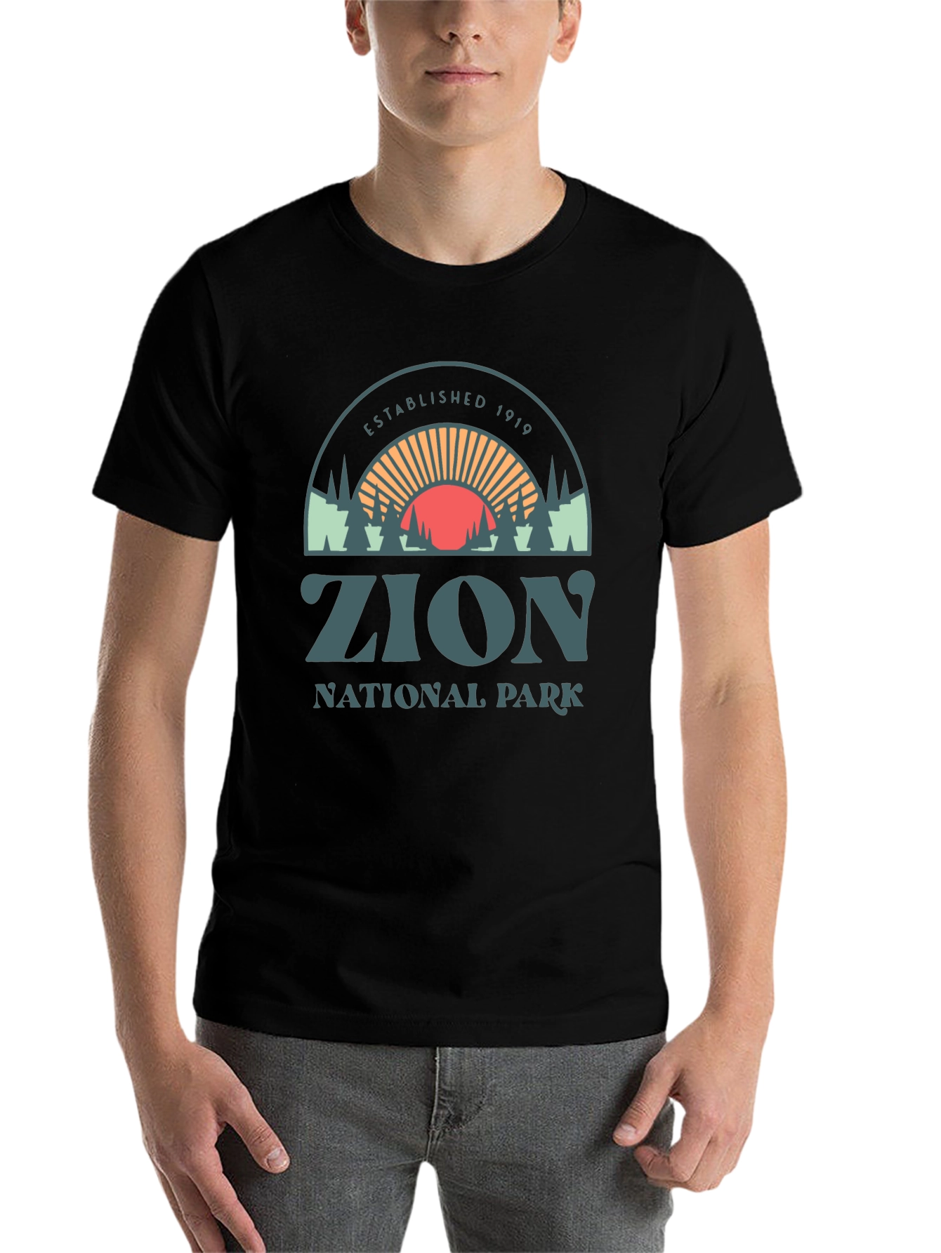 Zion National Park Established 1919 T-Shirt