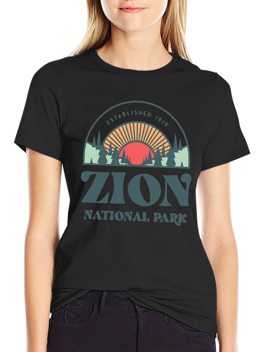 Zion National Park Established 1919 T-Shirt