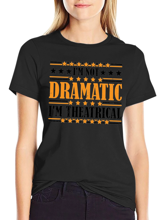 Dramatic Theatrical Graphic T-Shirt