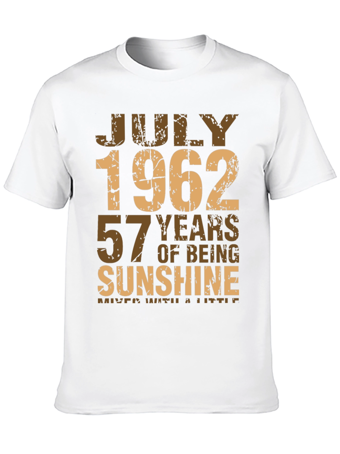 July 1962 Sunshine Birthday T-Shirt