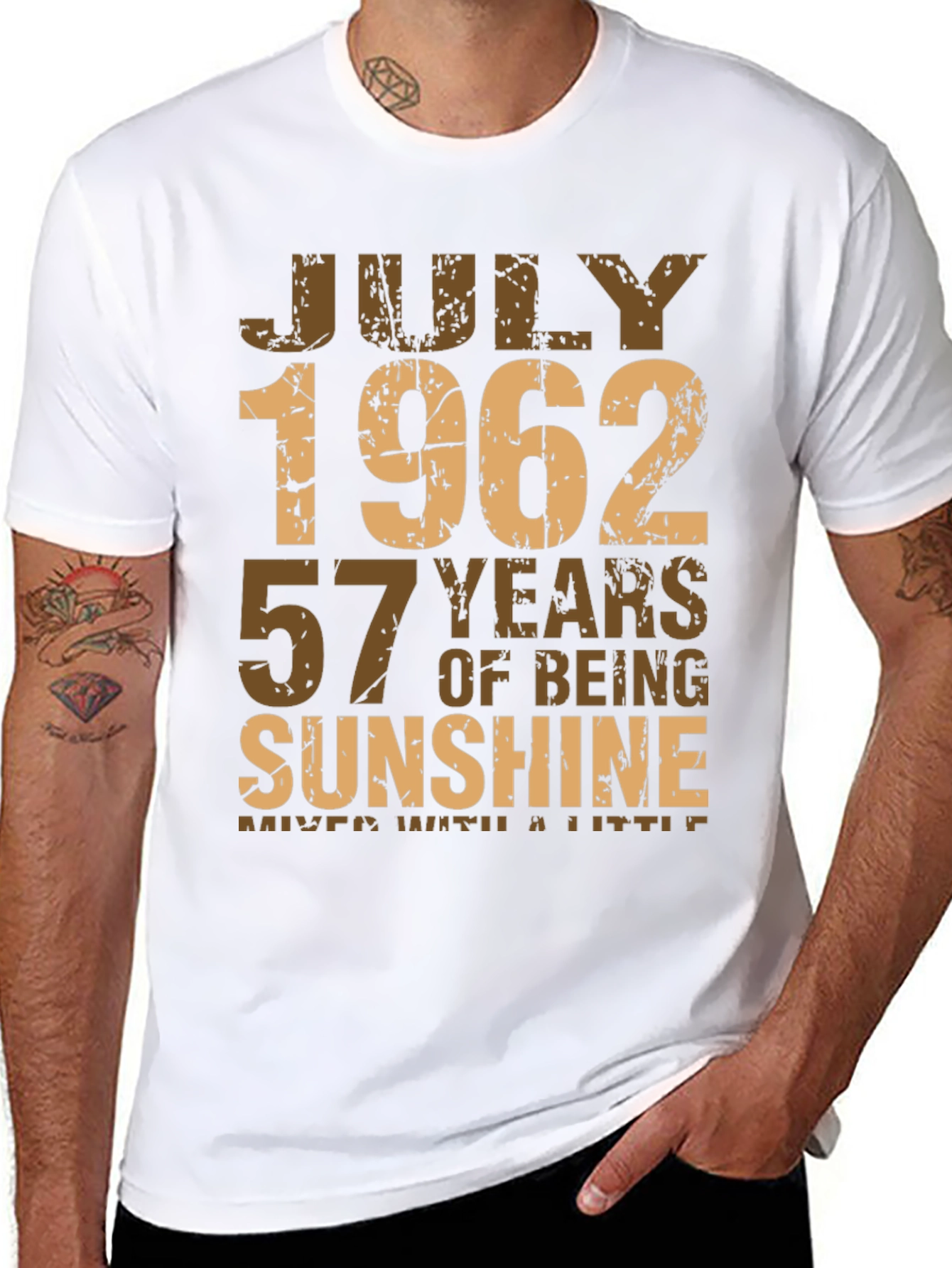 July 1962 Sunshine Birthday T-Shirt
