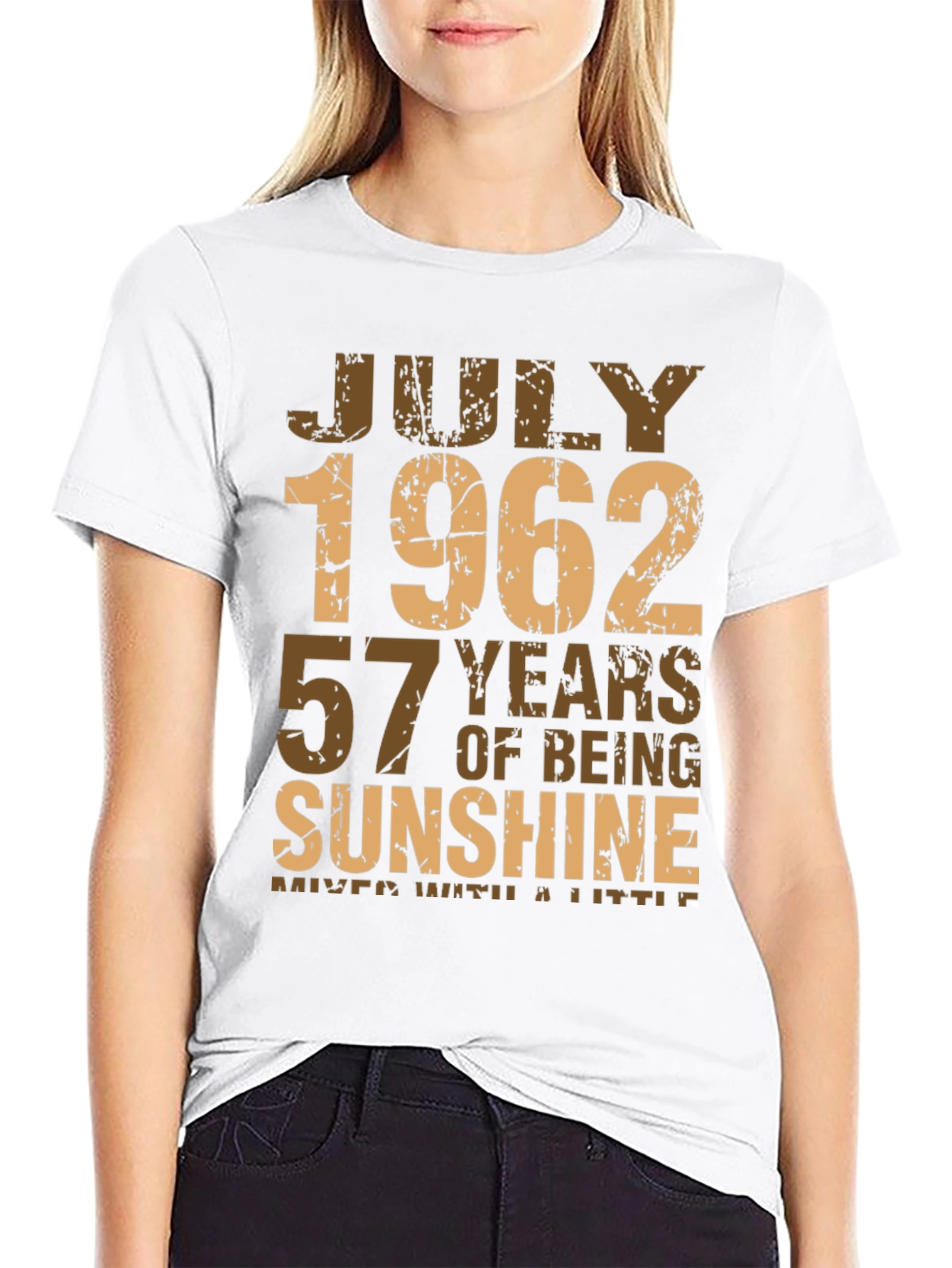 July 1962 Sunshine Birthday T-Shirt