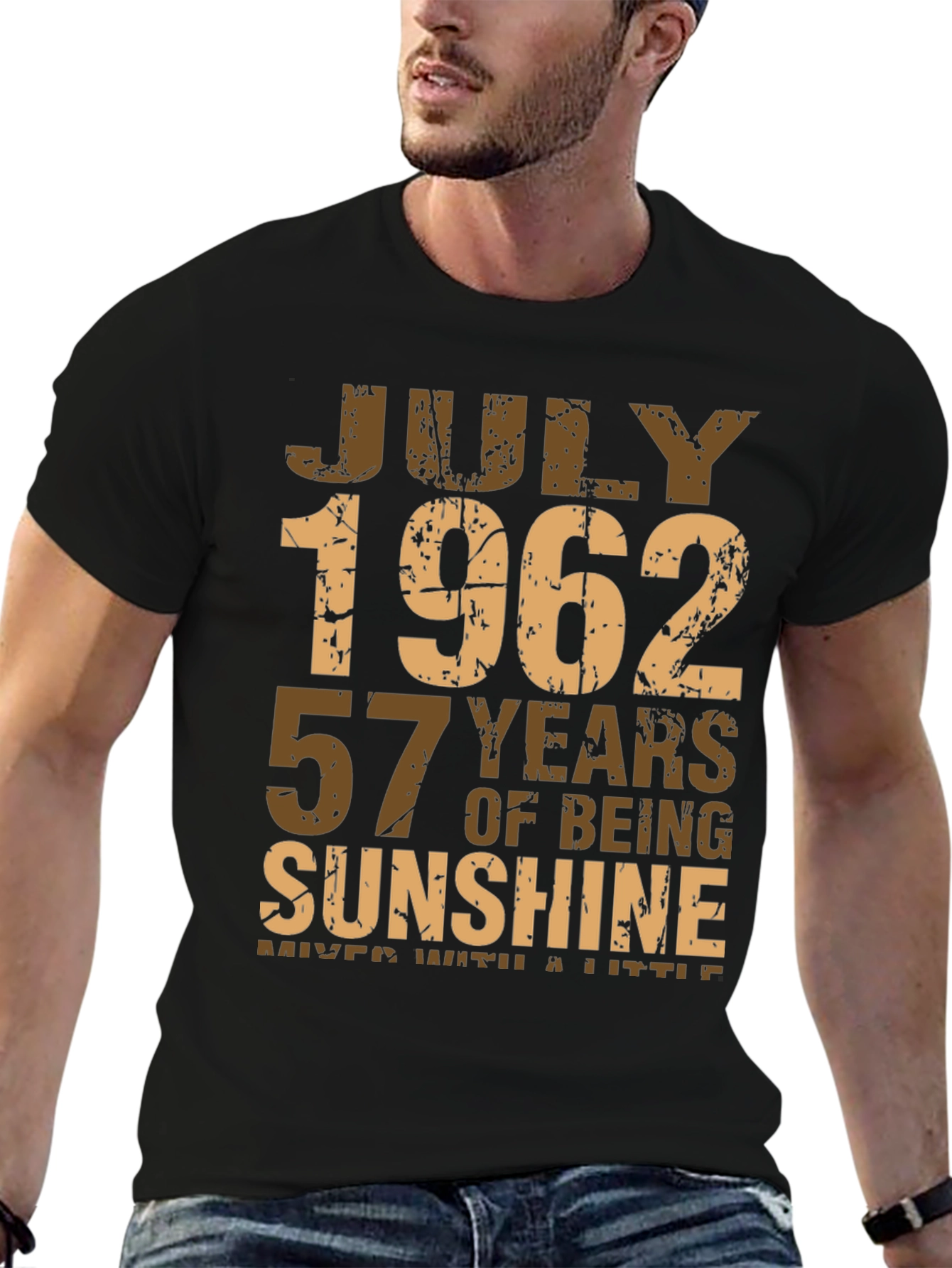 July 1962 Sunshine Birthday T-Shirt