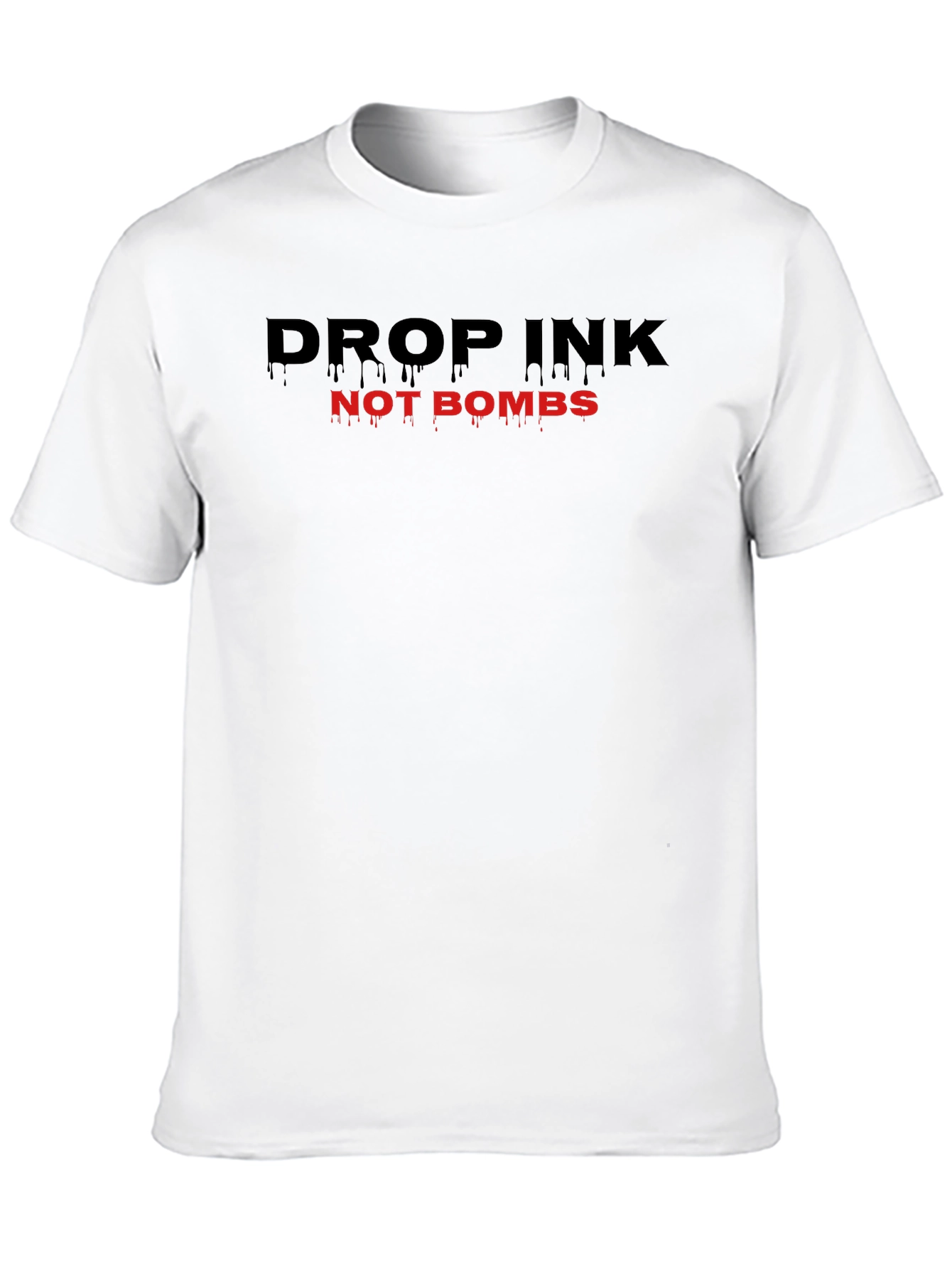 Drop Ink Not Bombs Graphic Tee