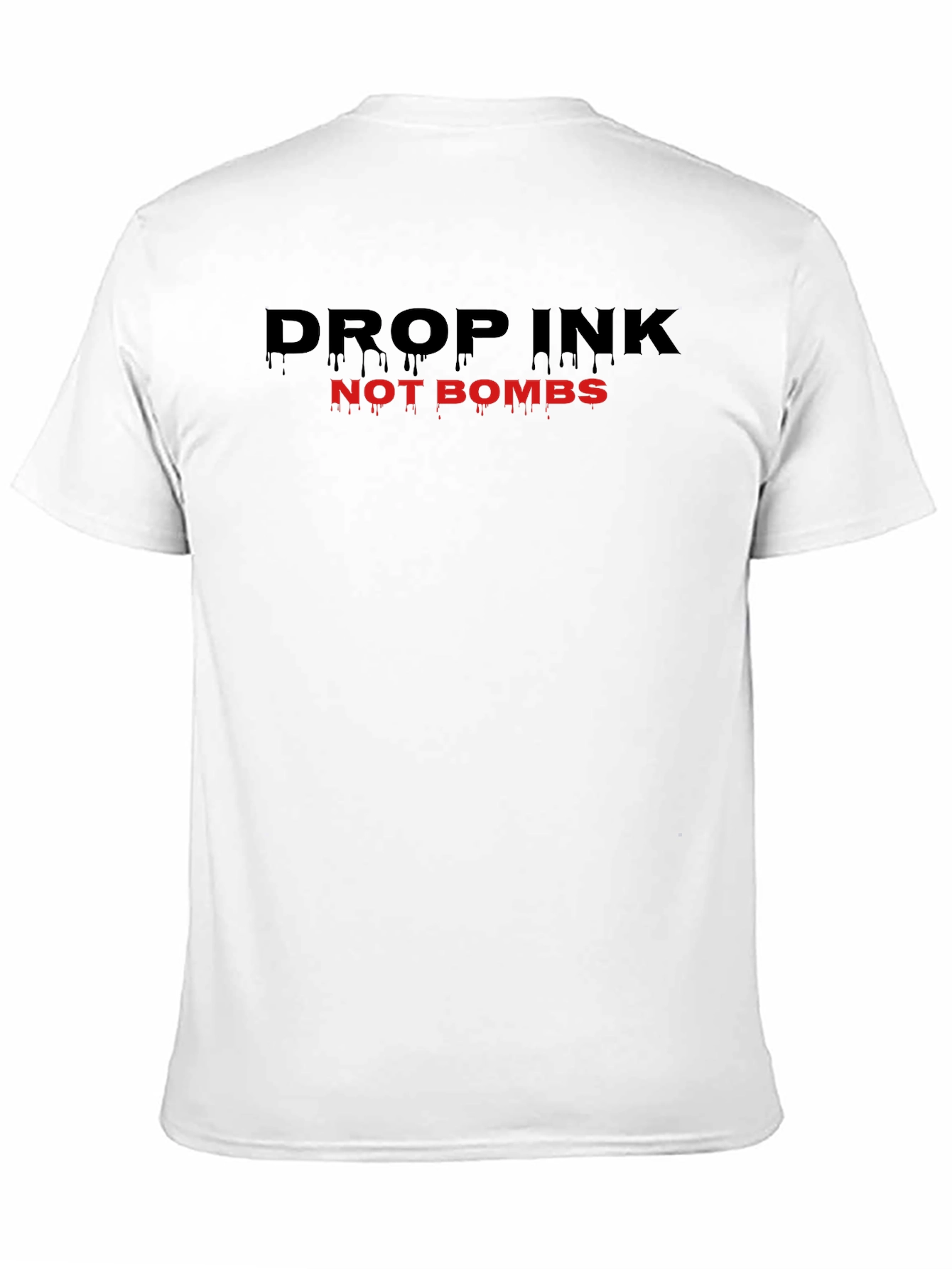 Drop Ink Not Bombs Graphic Tee