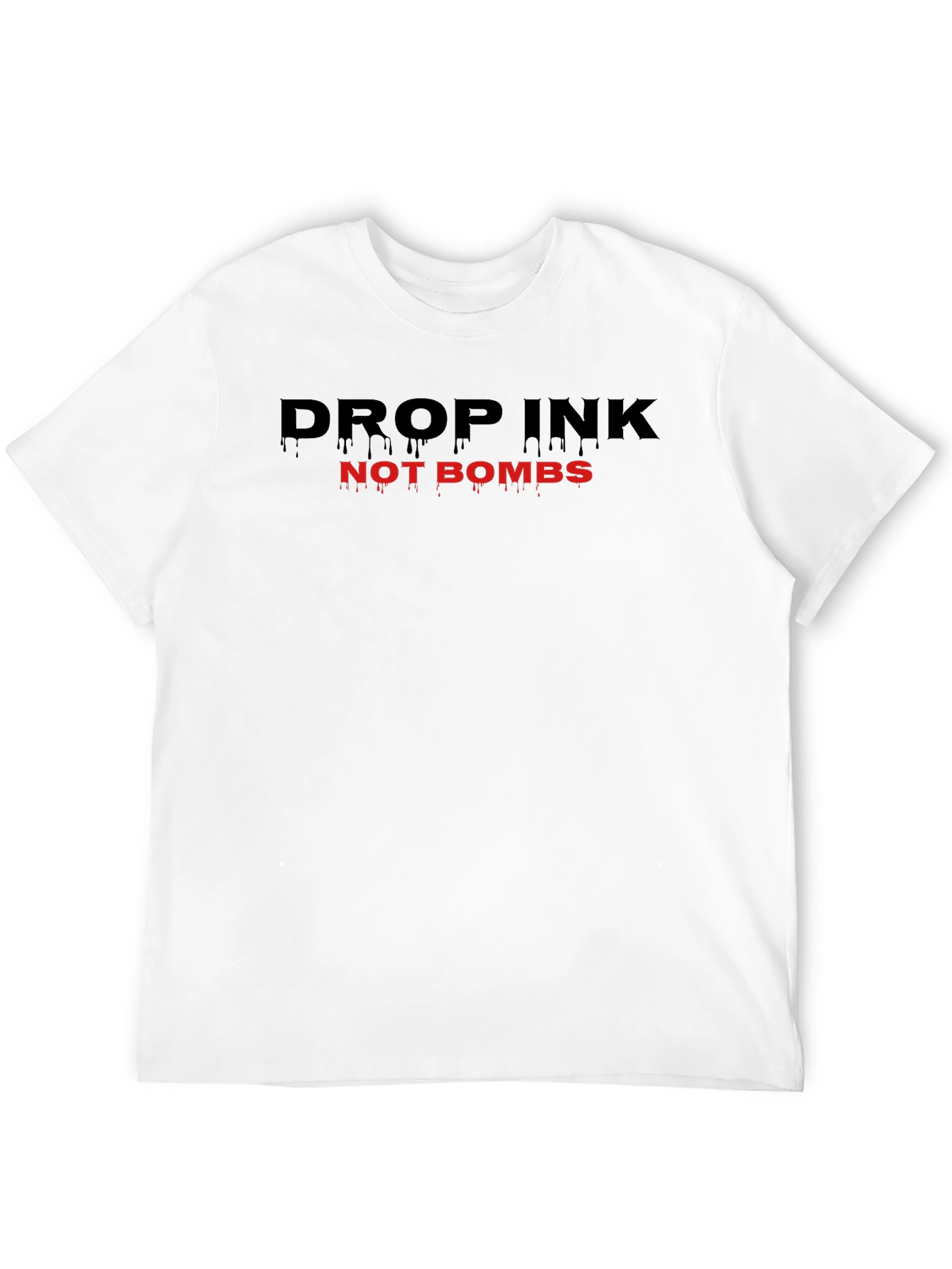 Drop Ink Not Bombs Graphic Tee