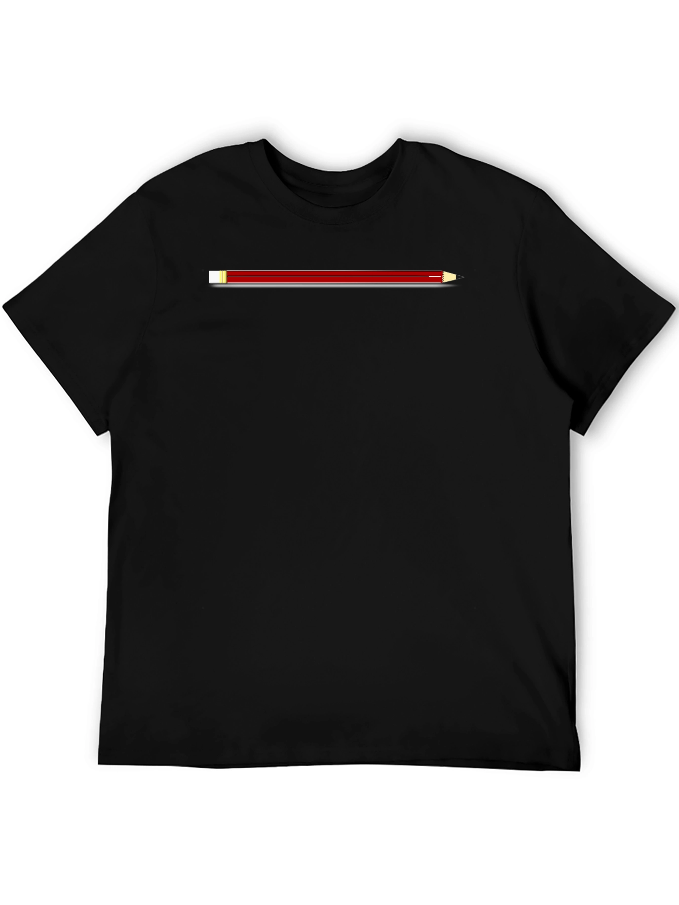 Pencil Graphic T-Shirt - Unique Design