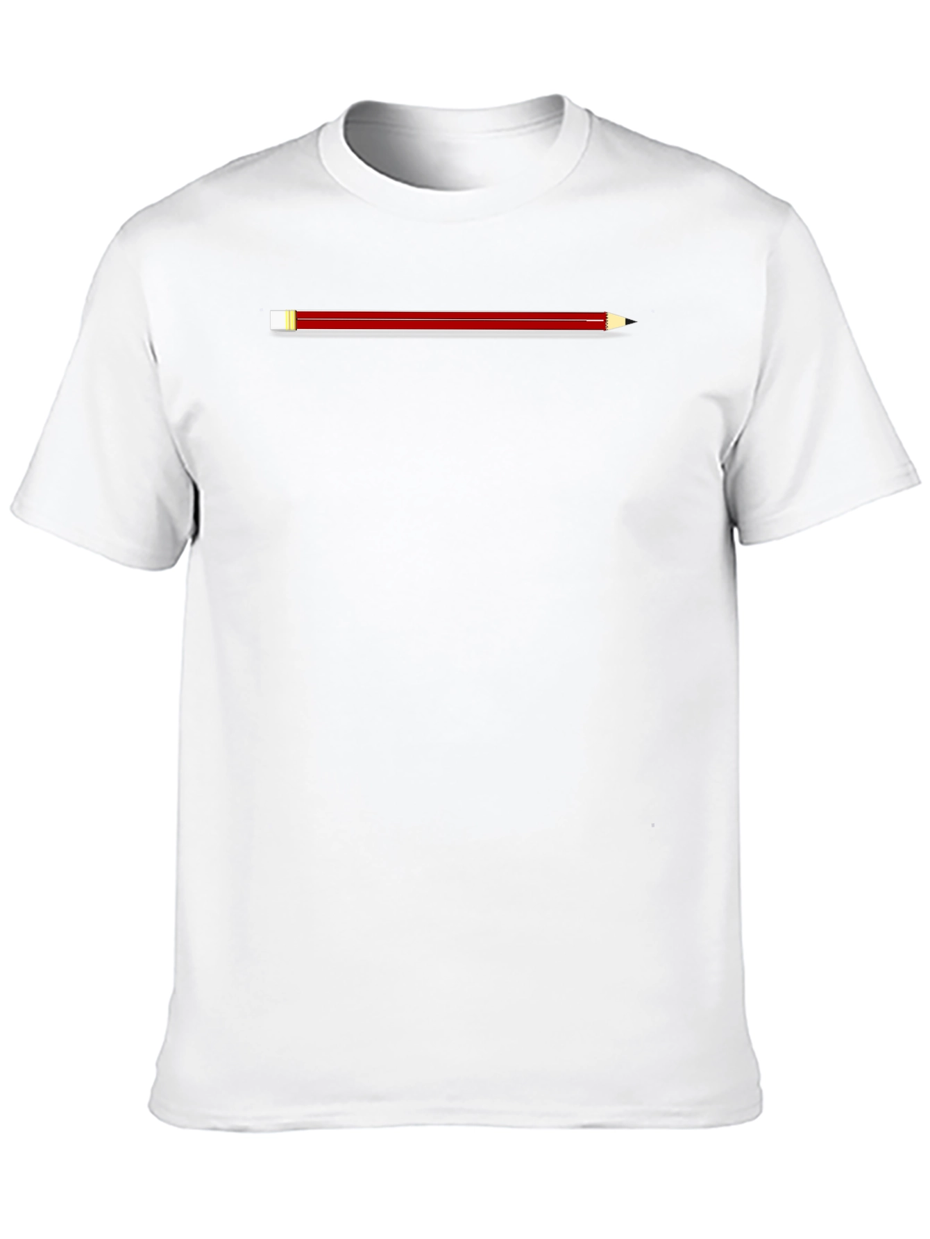 Pencil Graphic T-Shirt - Unique Design