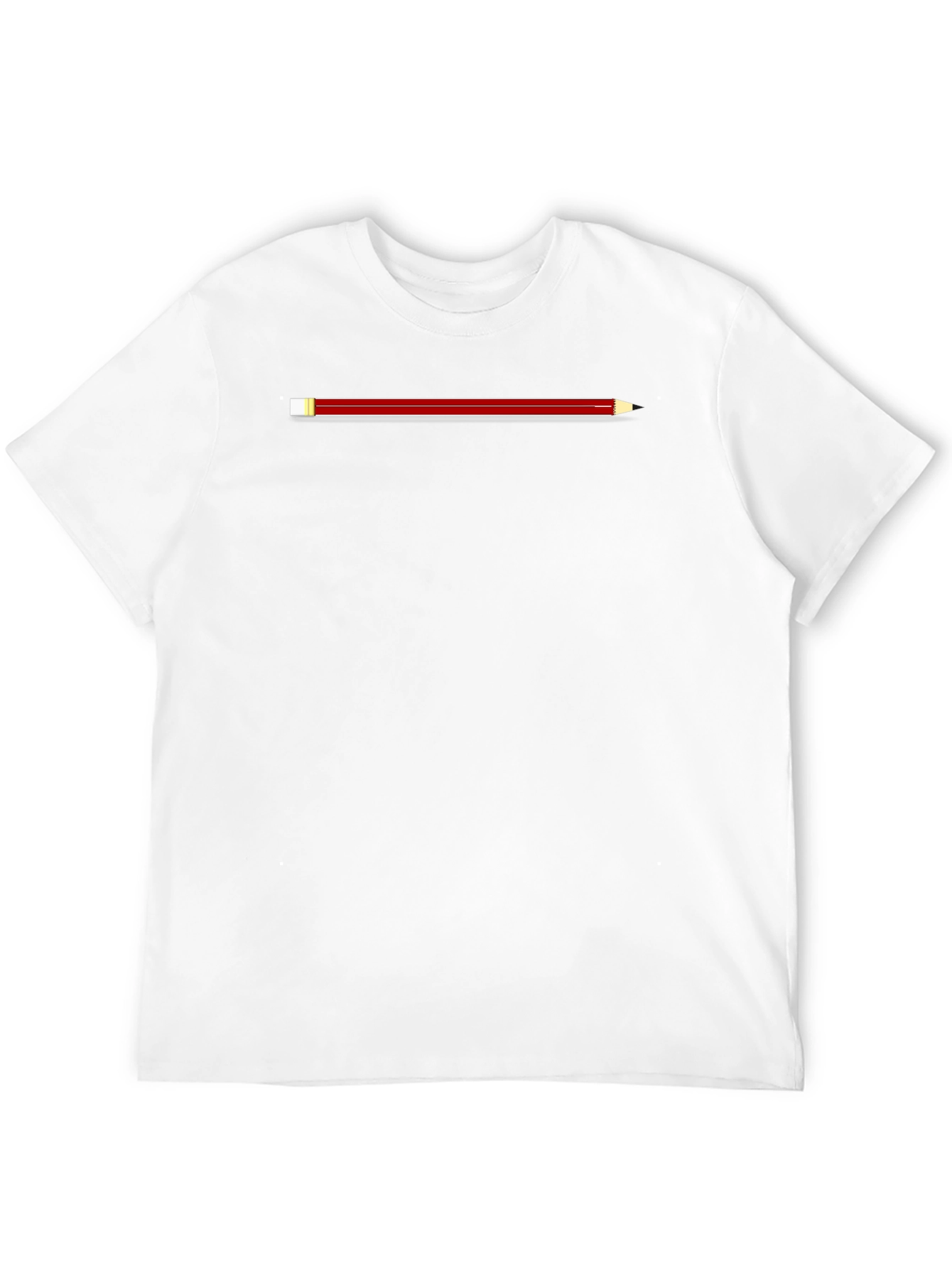 Pencil Graphic T-Shirt - Unique Design