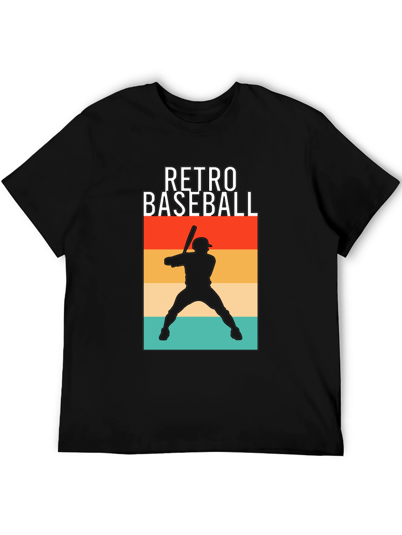 Retro Baseball Graphic T-Shirt