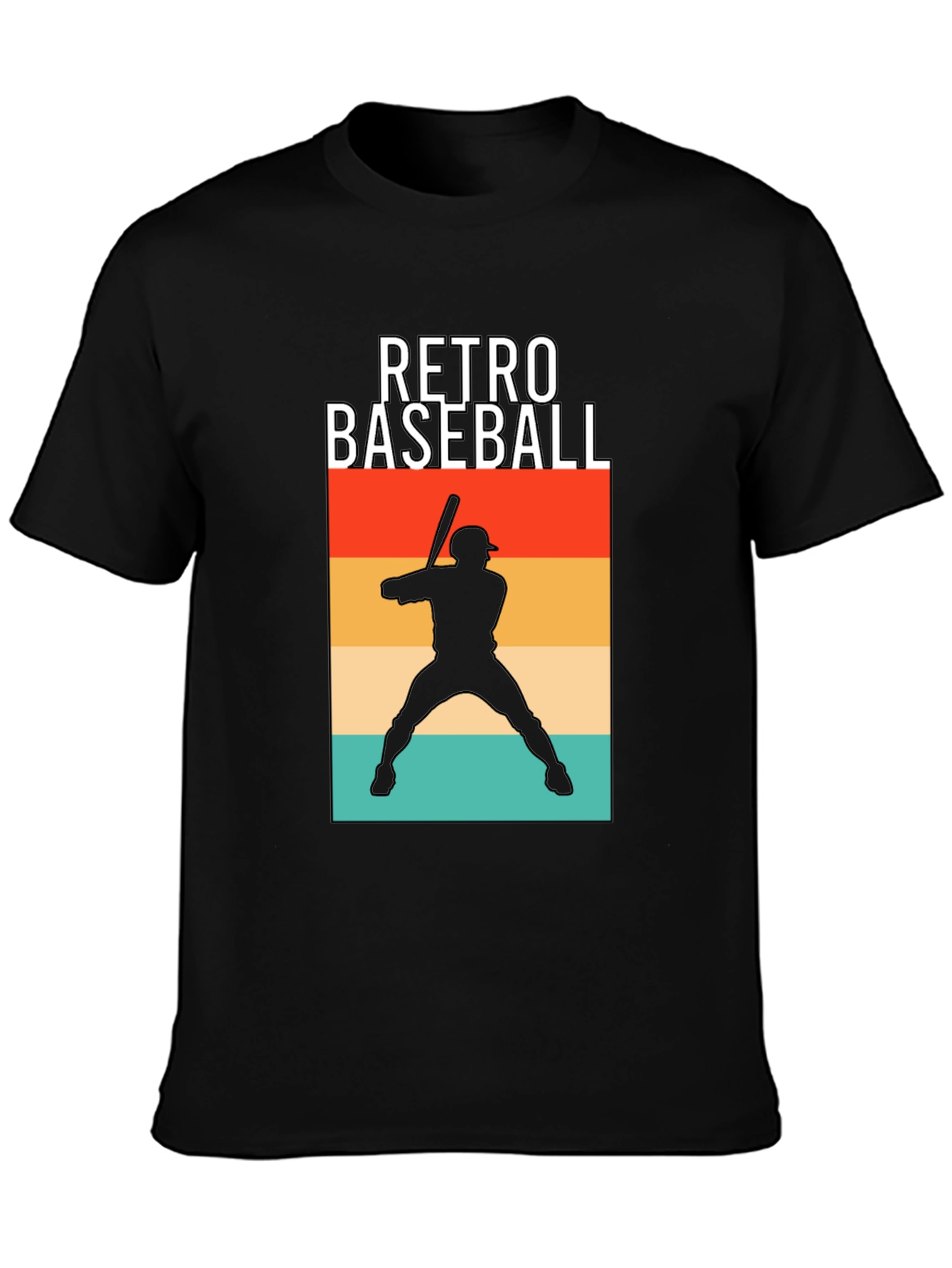 Retro Baseball Graphic T-Shirt