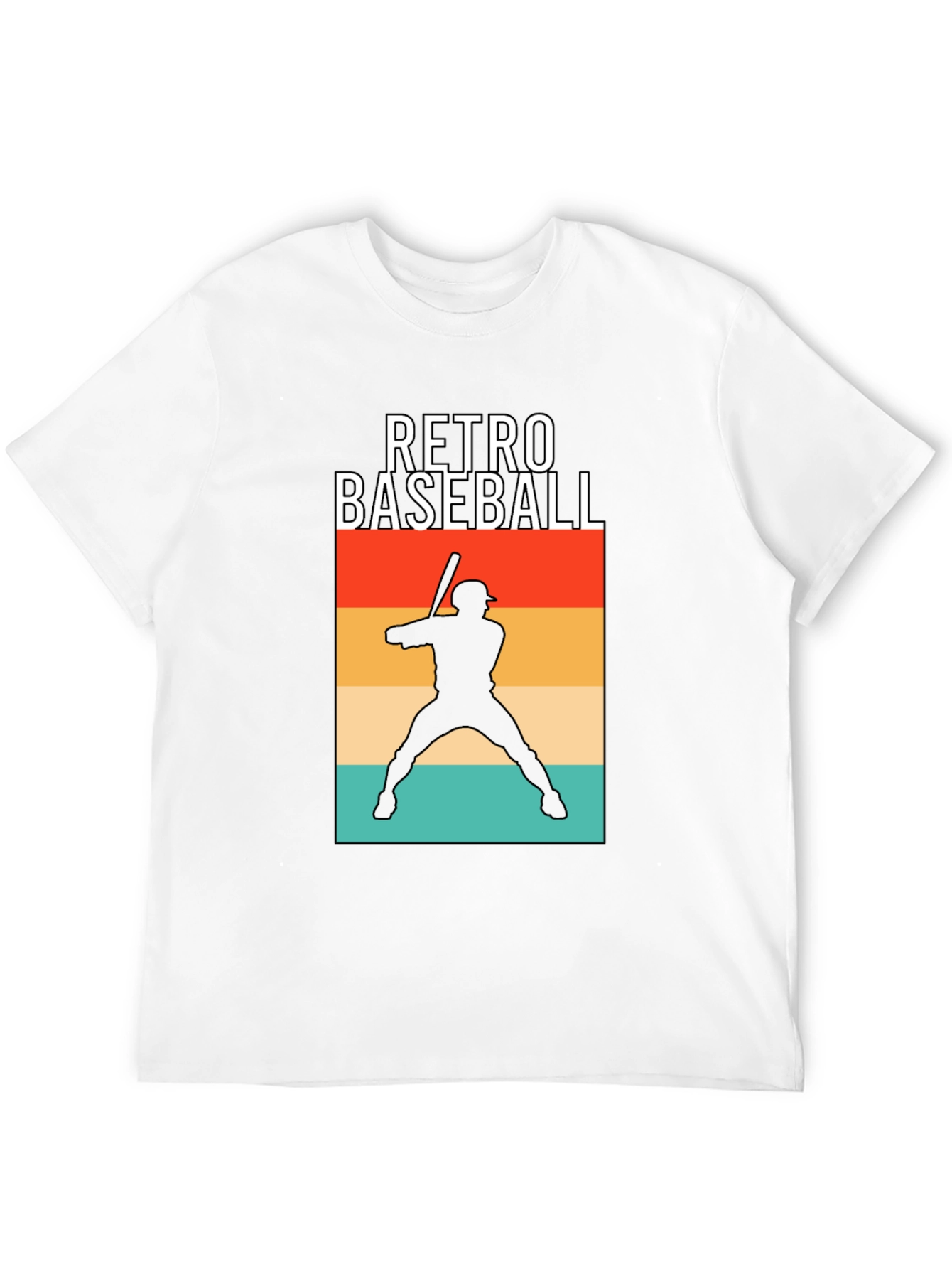 Retro Baseball Graphic T-Shirt