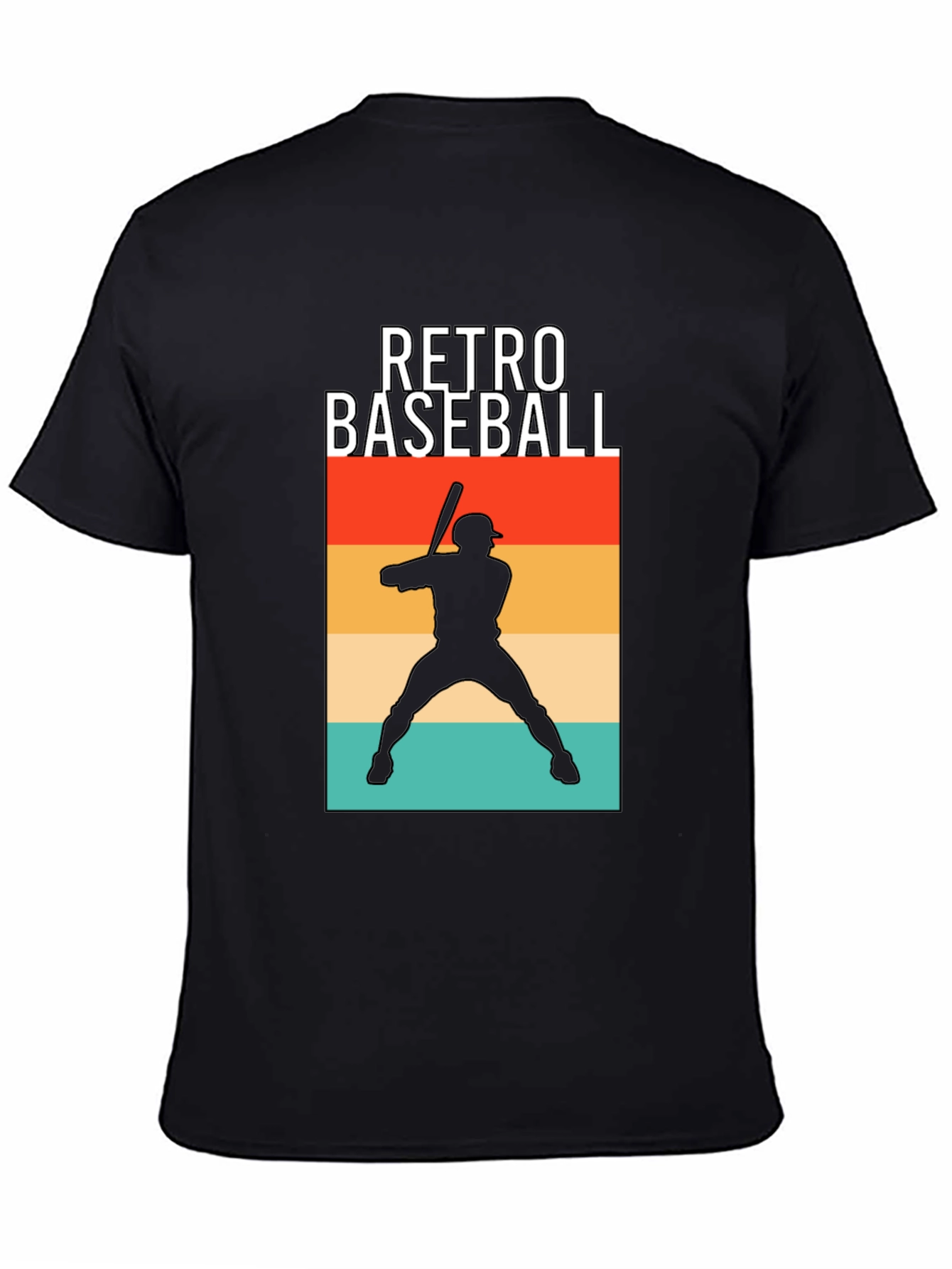 Retro Baseball Graphic T-Shirt