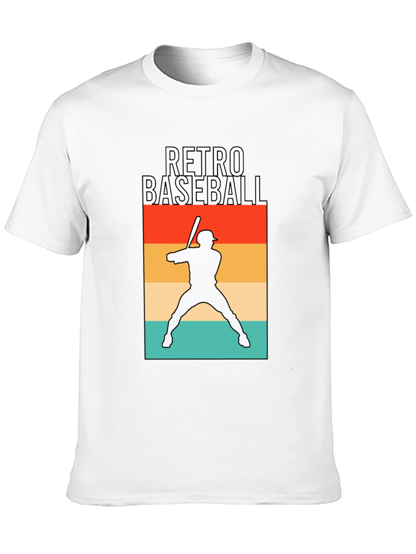 Retro Baseball Graphic T-Shirt