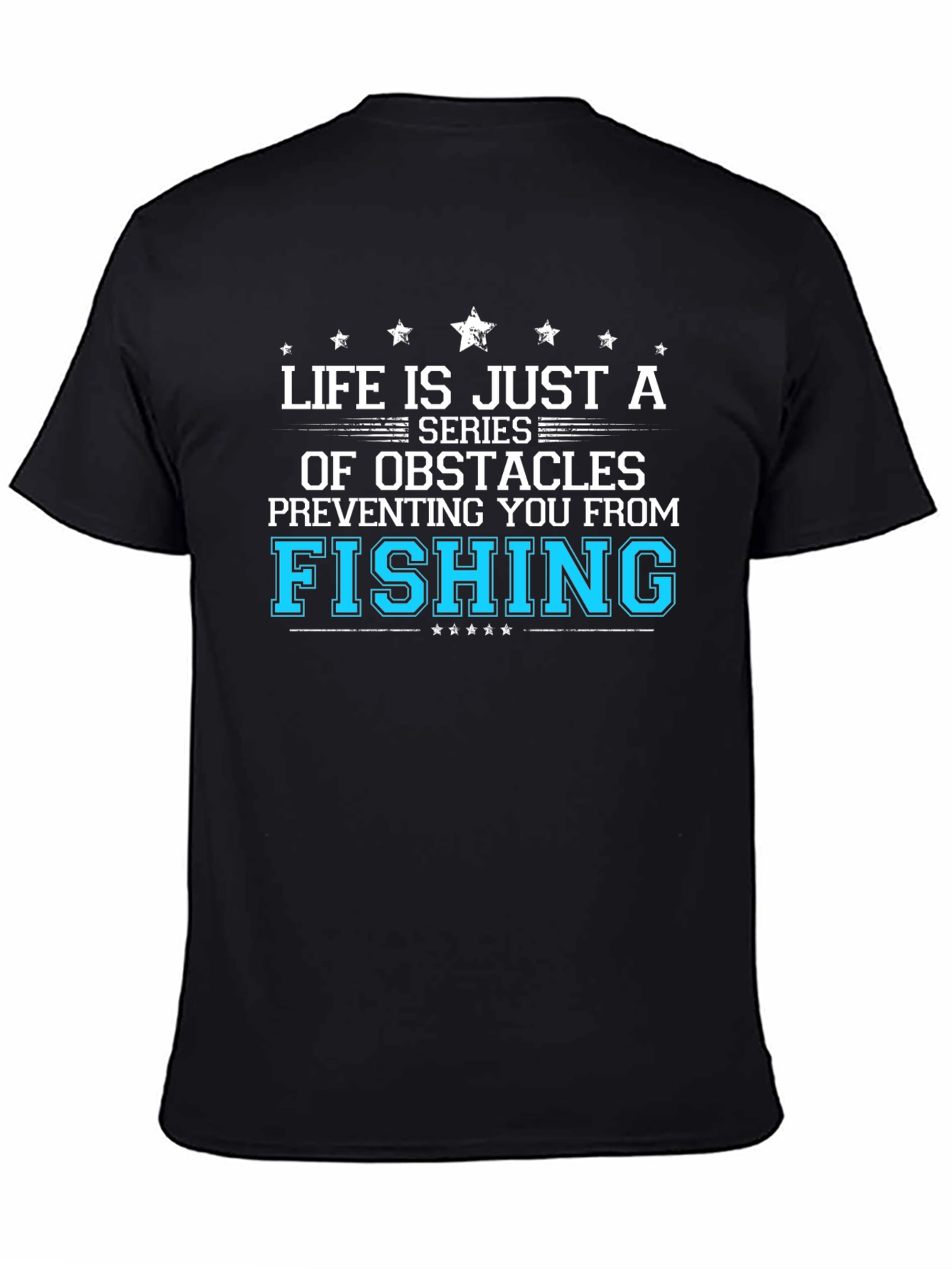 Fishing Obstacles Graphic Tee