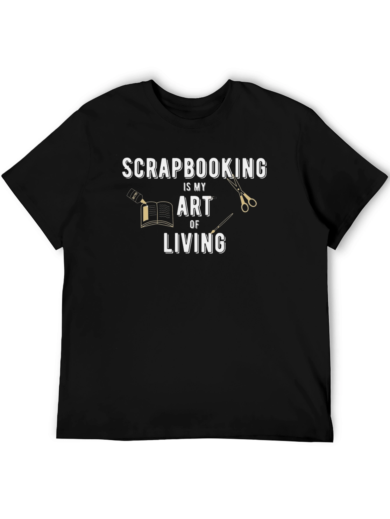 Scrapbooking is My Art of Living Graphic Tee