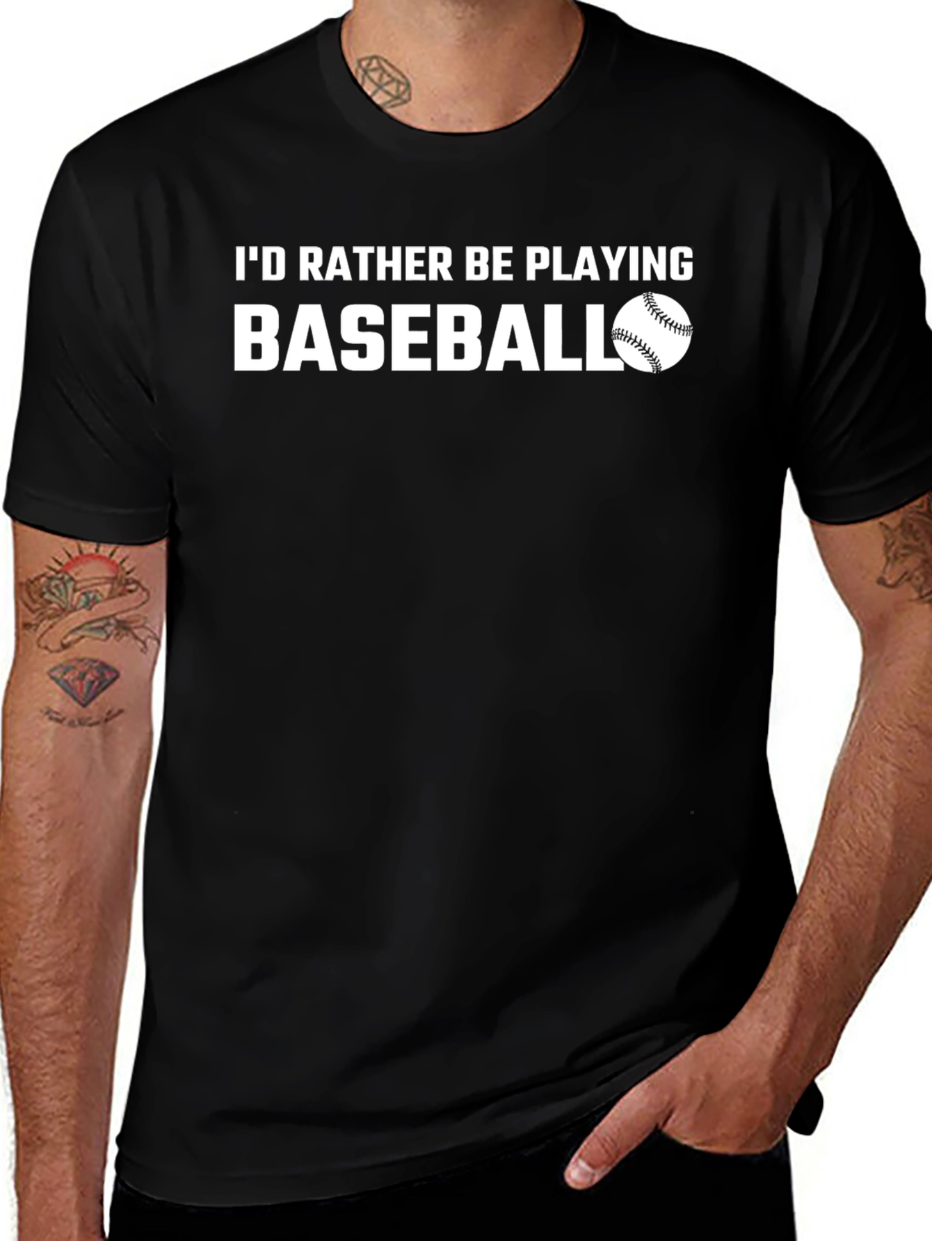Baseball Graphic T-Shirt