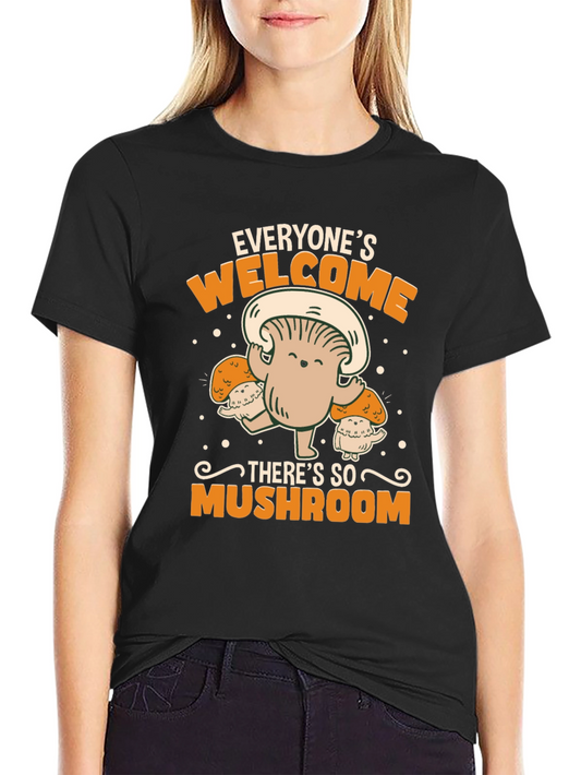 Everyones Welcome Mushroom Graphic Tee