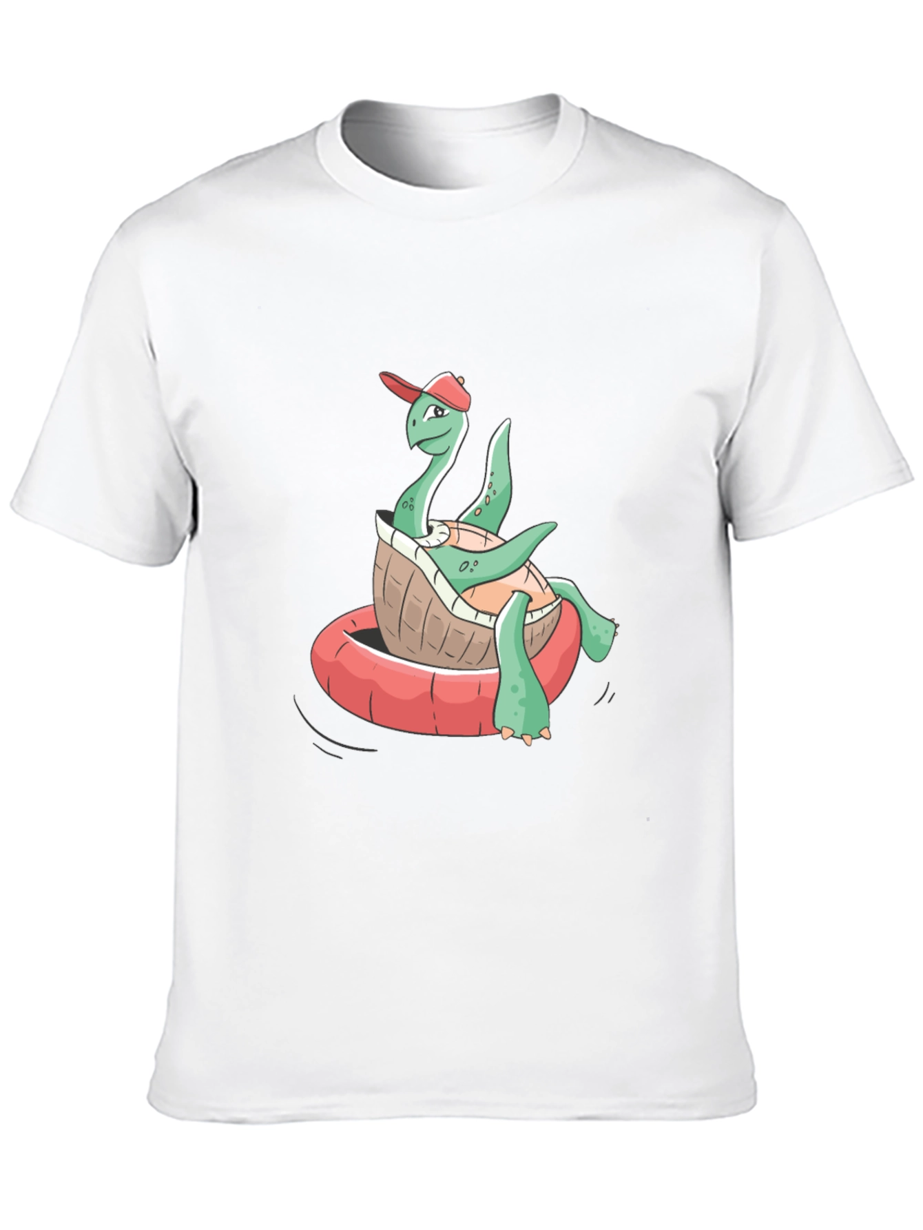 Cool Turtle in Float T-Shirt
