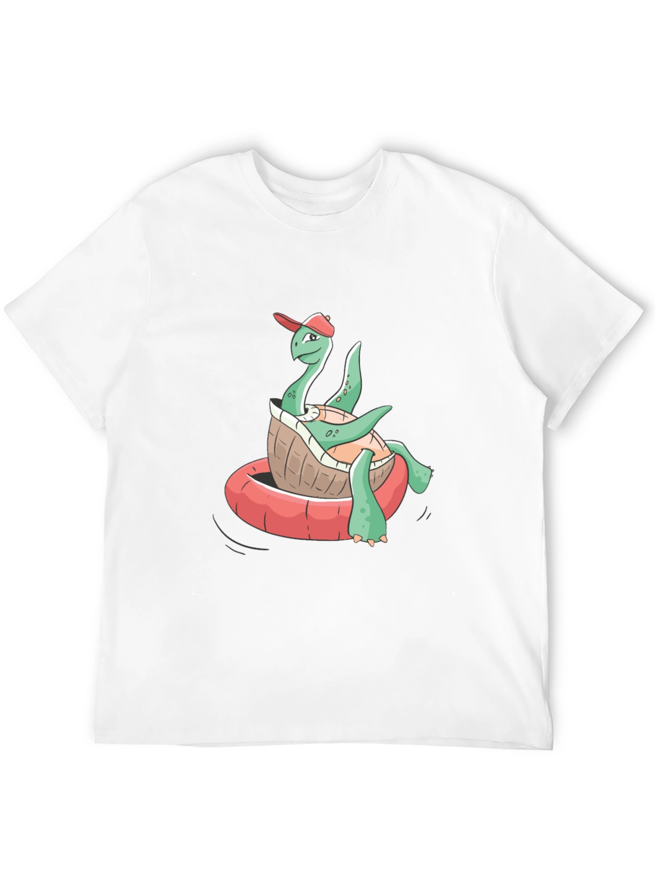Cool Turtle in Float T-Shirt
