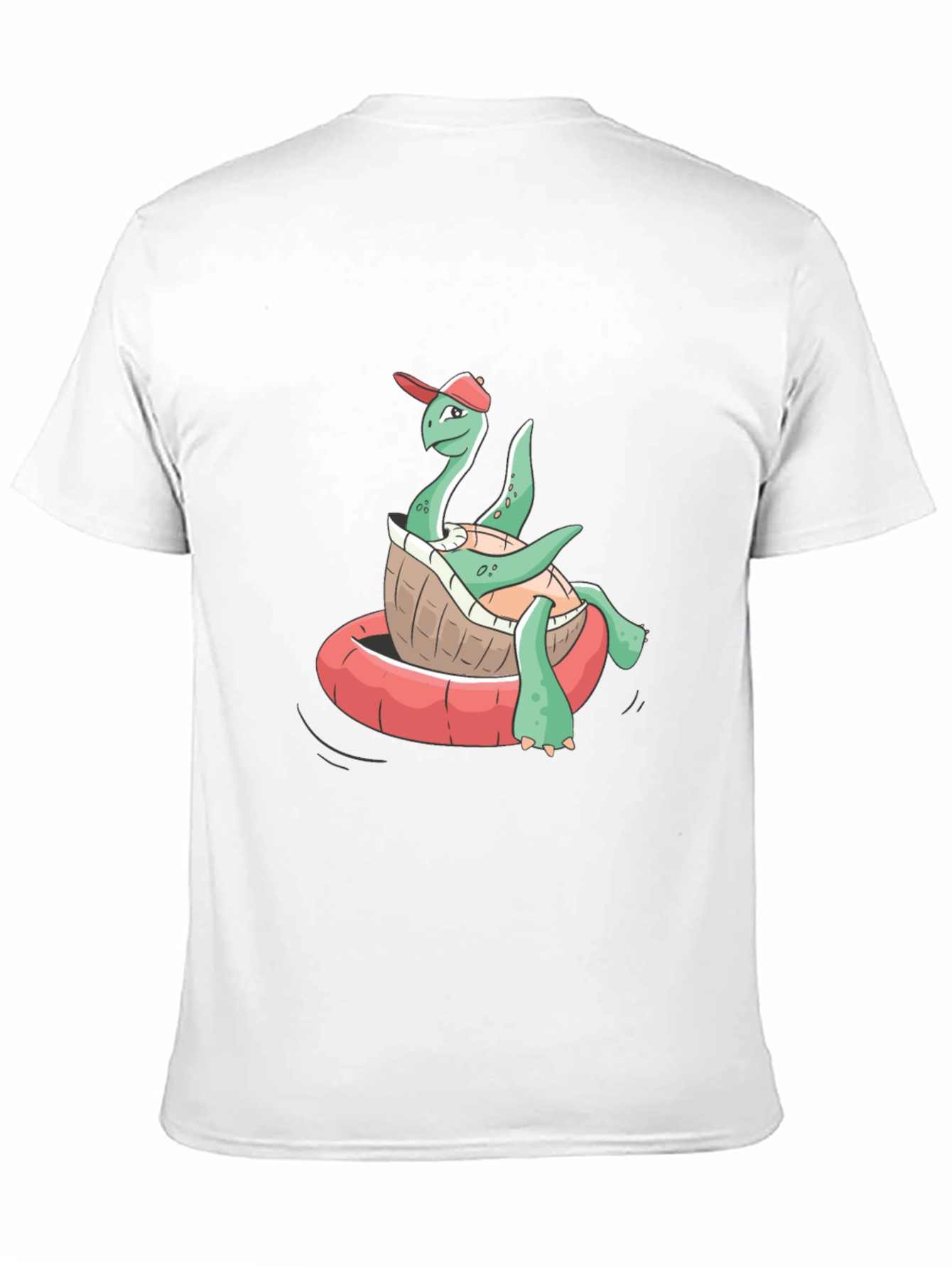 Cool Turtle in Float T-Shirt