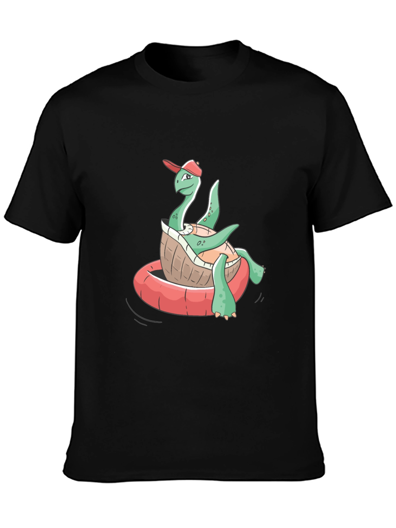 Cool Turtle in Float T-Shirt