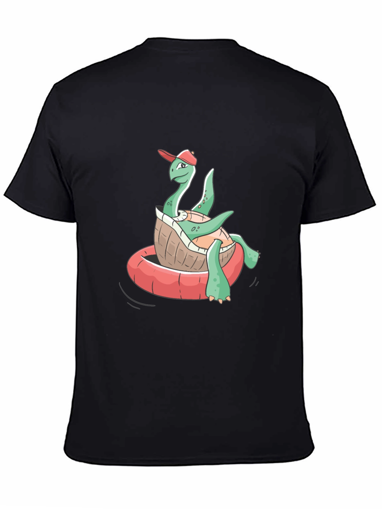 Cool Turtle in Float T-Shirt