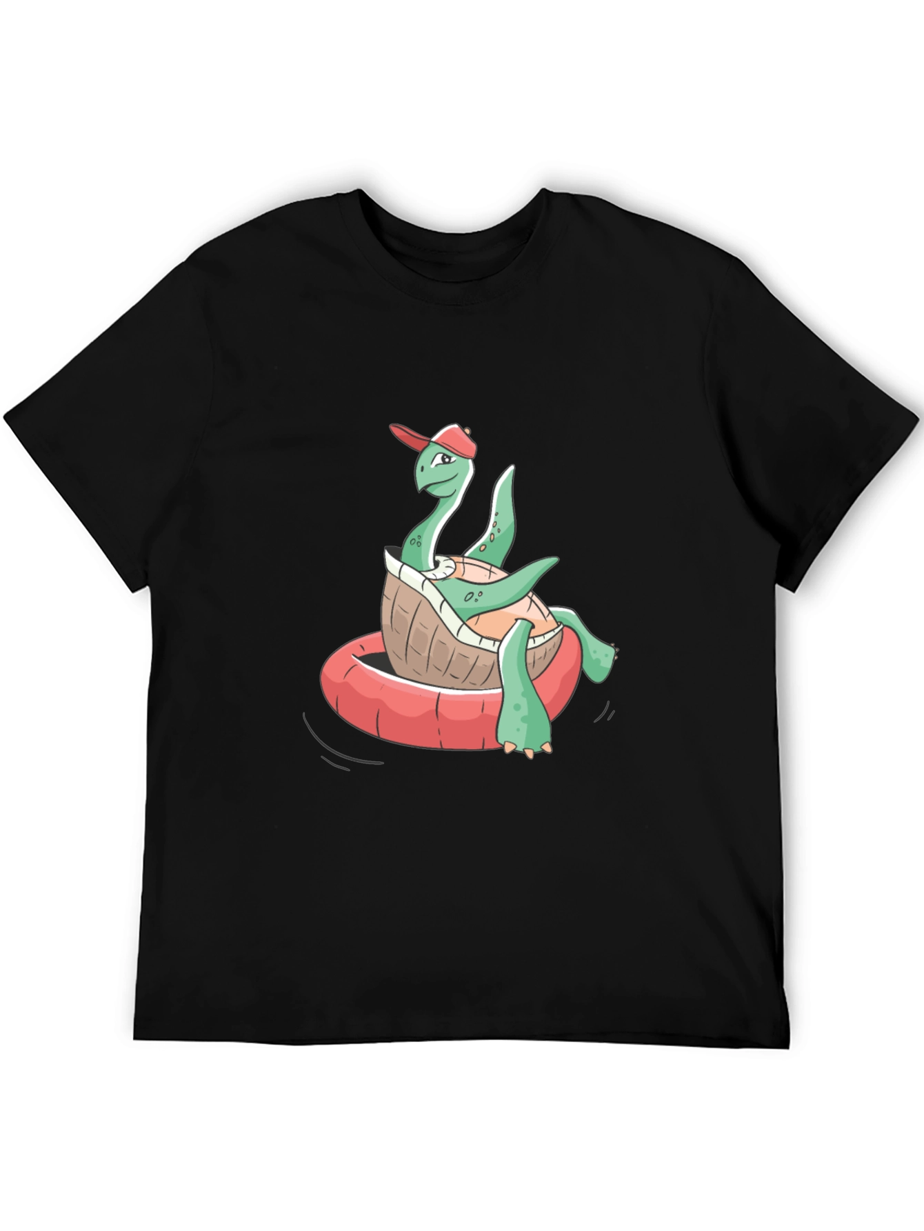 Cool Turtle in Float T-Shirt