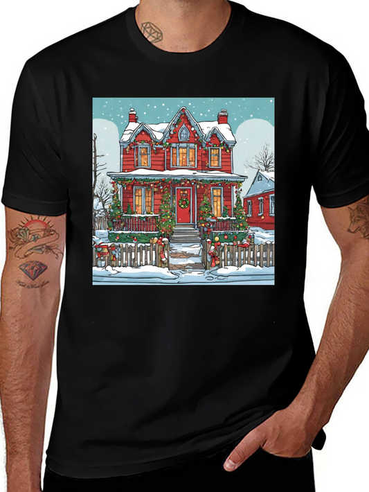 Festive Holiday House T-Shirt