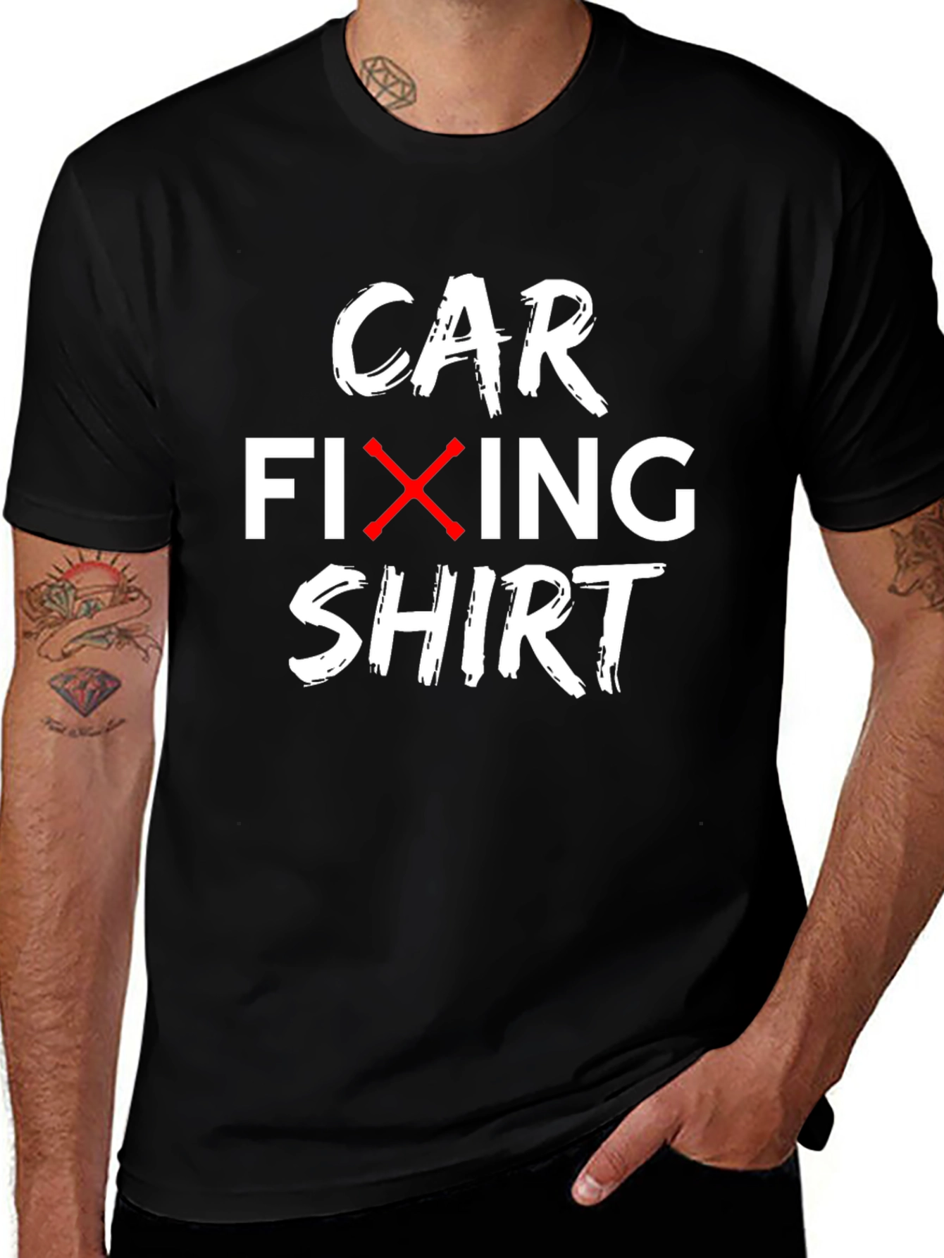 Car Fixing Shirt - Funny Automotive Mechanic Tee