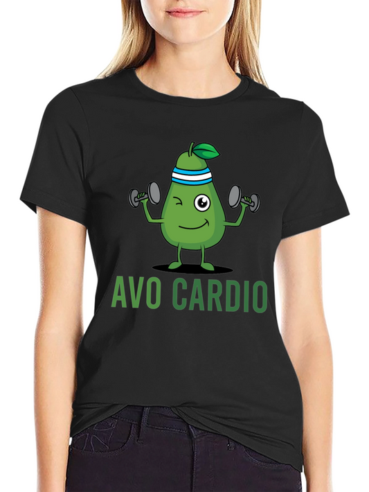 Avo Cardio T-Shirt - Funny Workout Tee