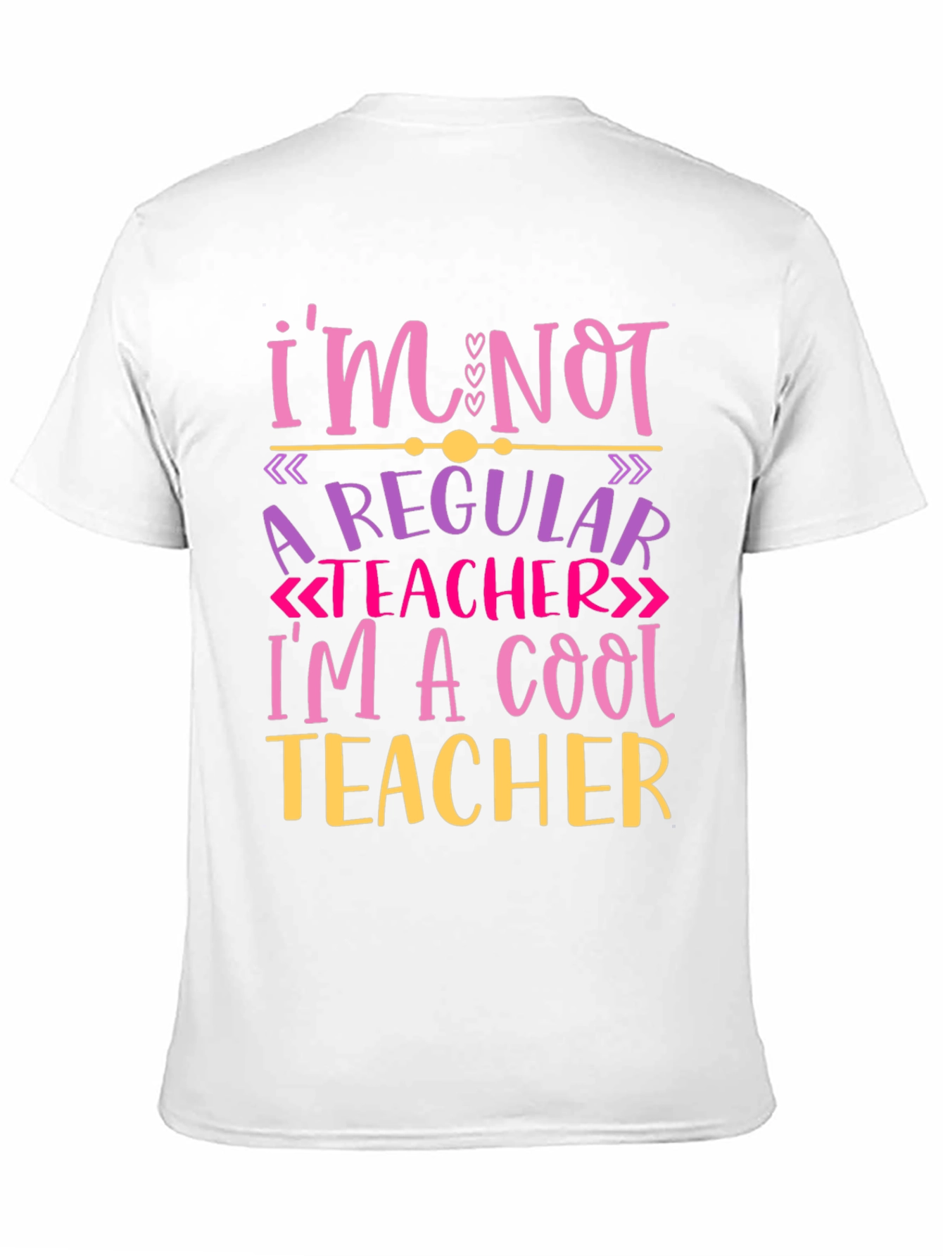 Cool Teacher Graphic Tee - Novelty T-Shirt