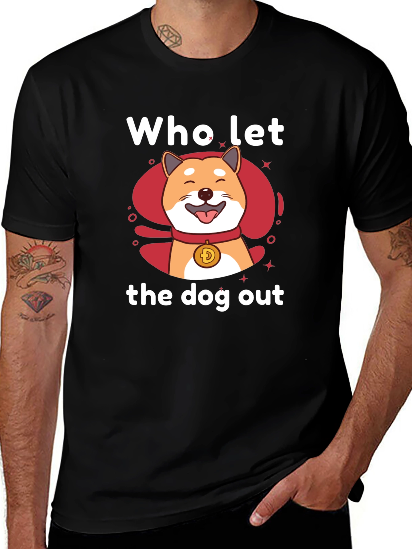 Who Let The Doge Out T-Shirt