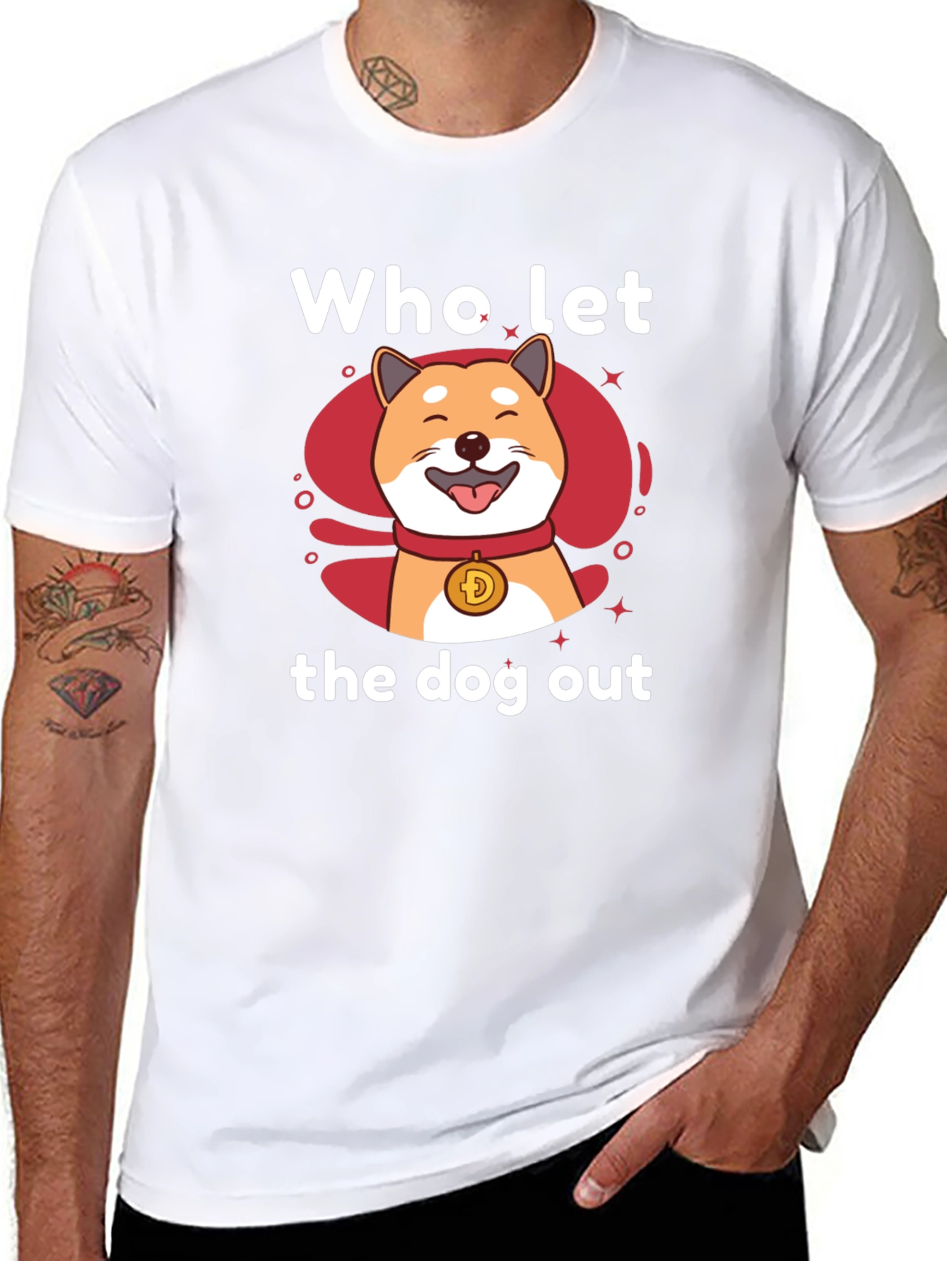 Who Let The Doge Out T-Shirt