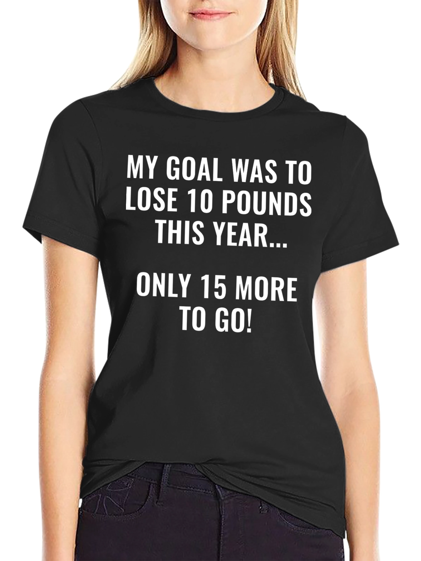 Funny Weight Loss Goal T-Shirt - 10 Pounds