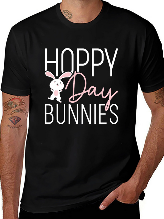 Hoppy Day Bunnies Graphic T-Shirt