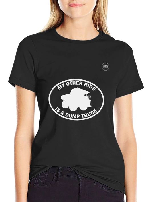 Dump Truck Ride T-Shirt - Mens Funny Vehicle Tee