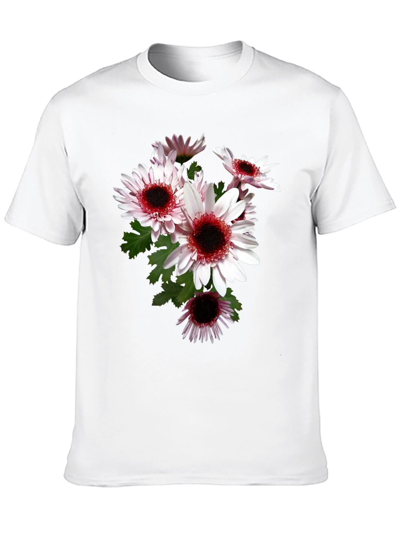 Floral Graphic Tee - Black