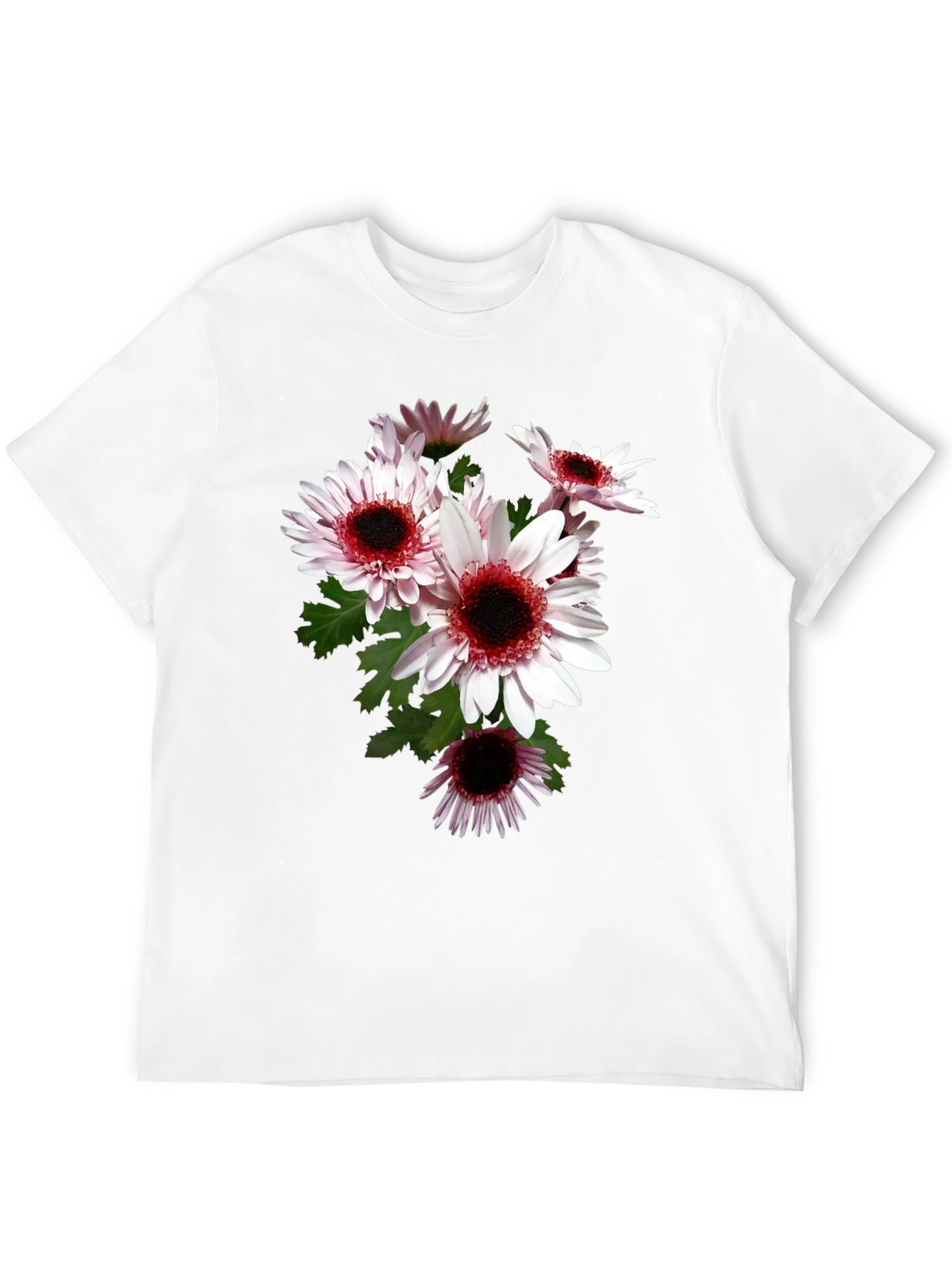Floral Graphic Tee - Black