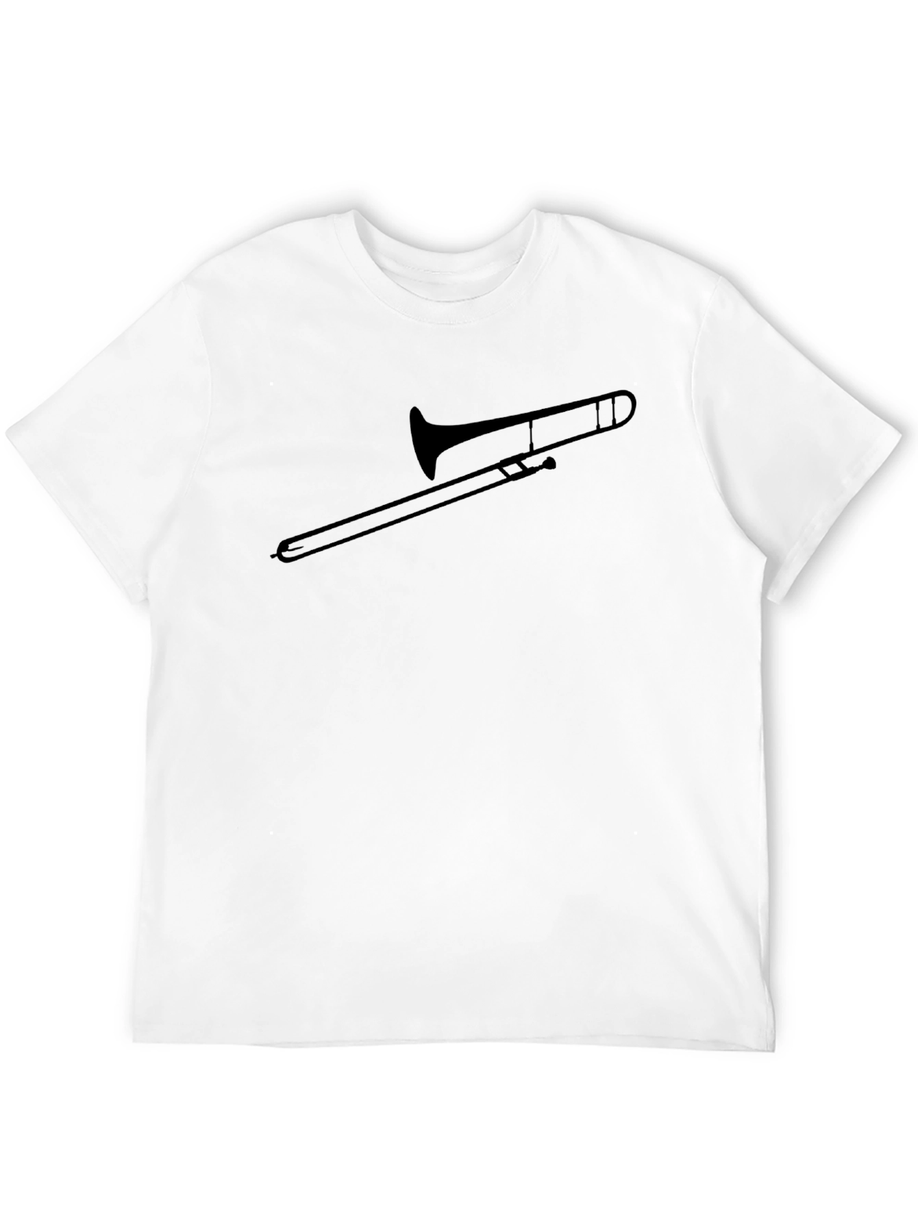Trombone Graphic Black T-Shirt