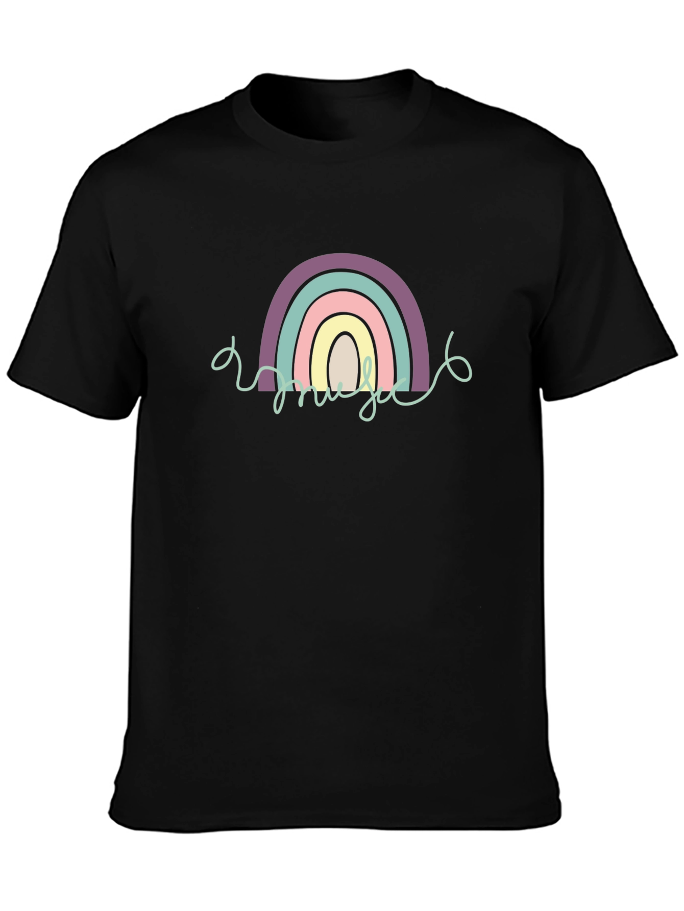 Rainbow Graphic Tee - Cute & Trendy