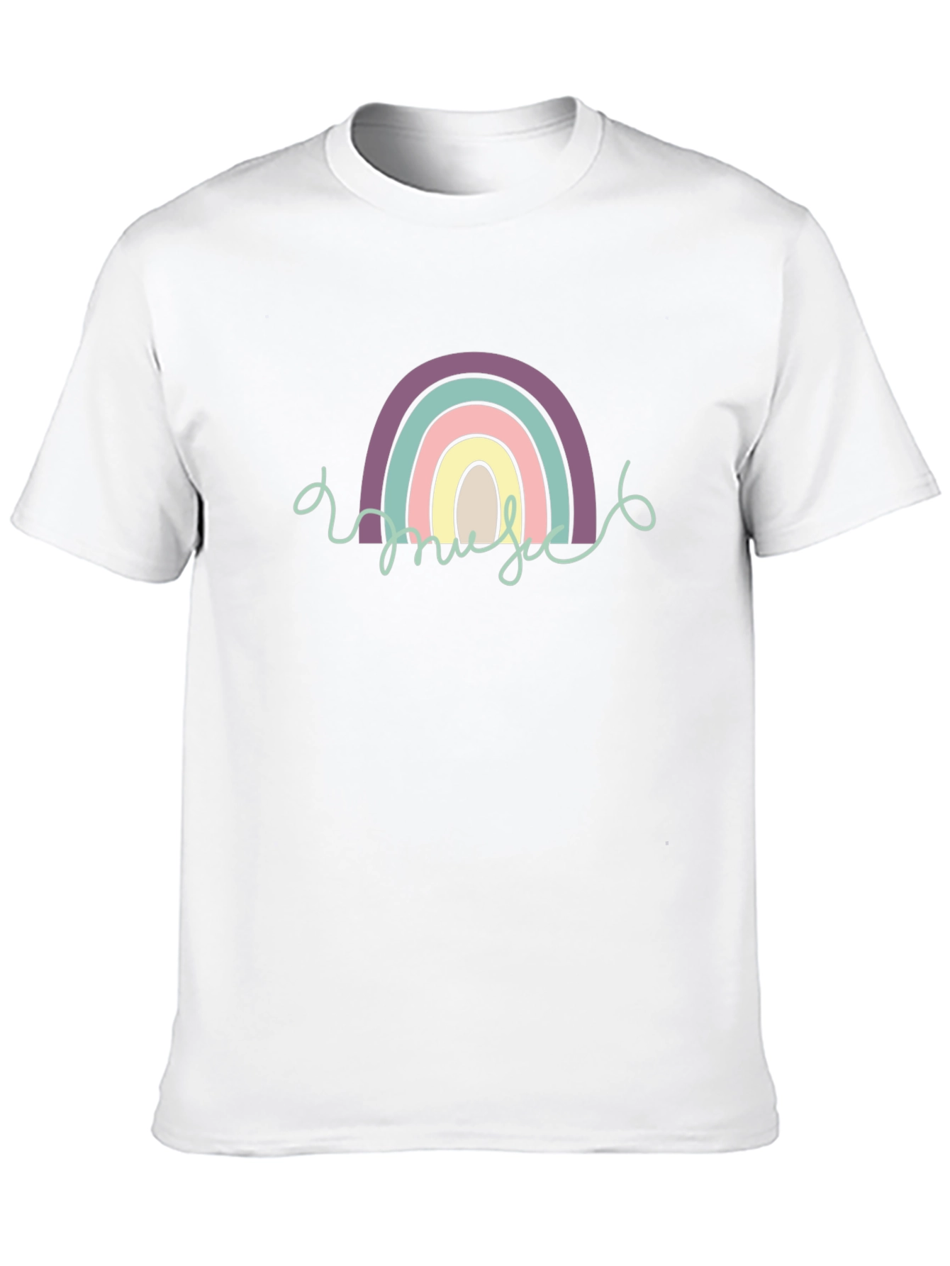 Rainbow Graphic Tee - Cute & Trendy