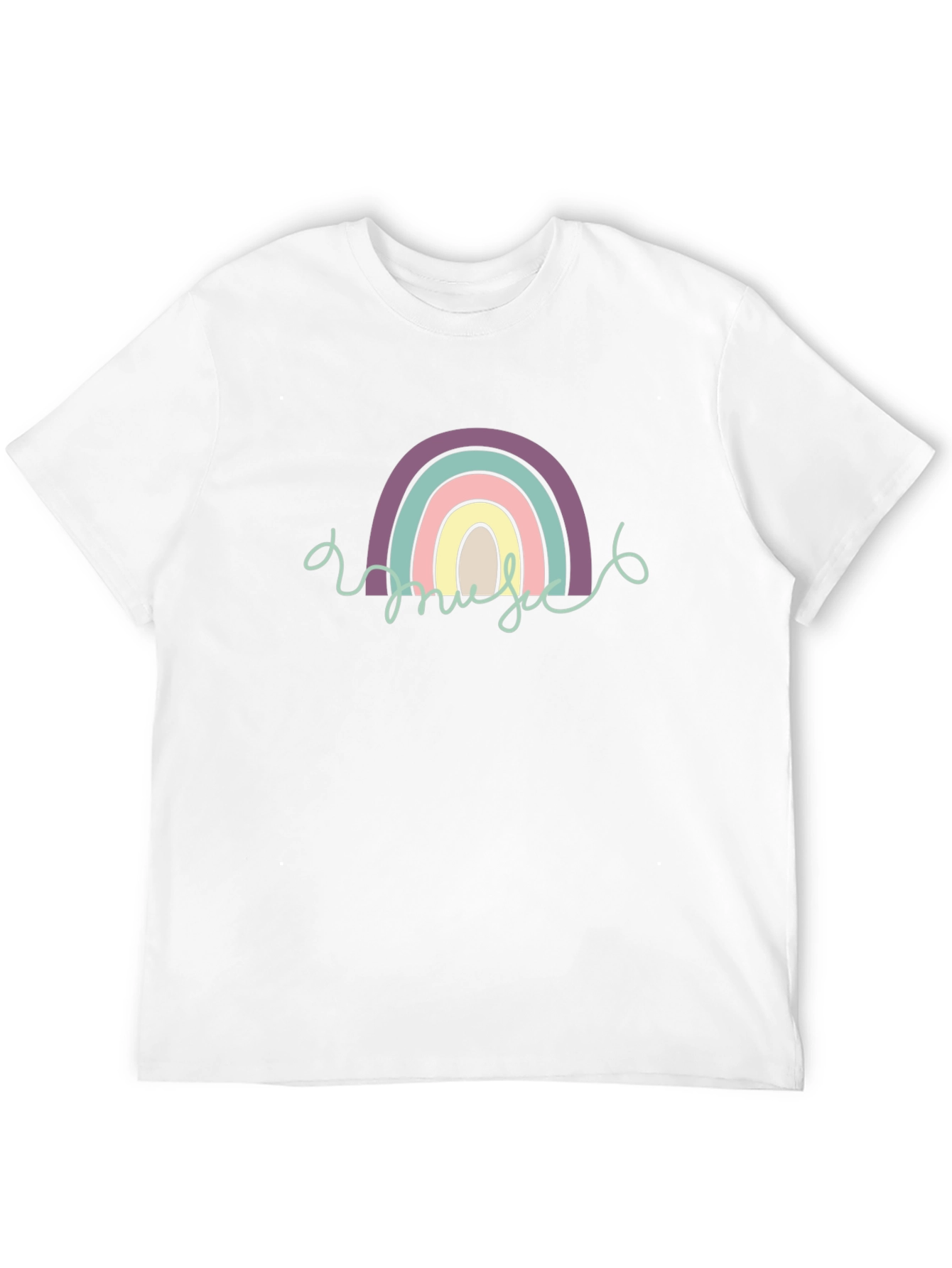 Rainbow Graphic Tee - Cute & Trendy