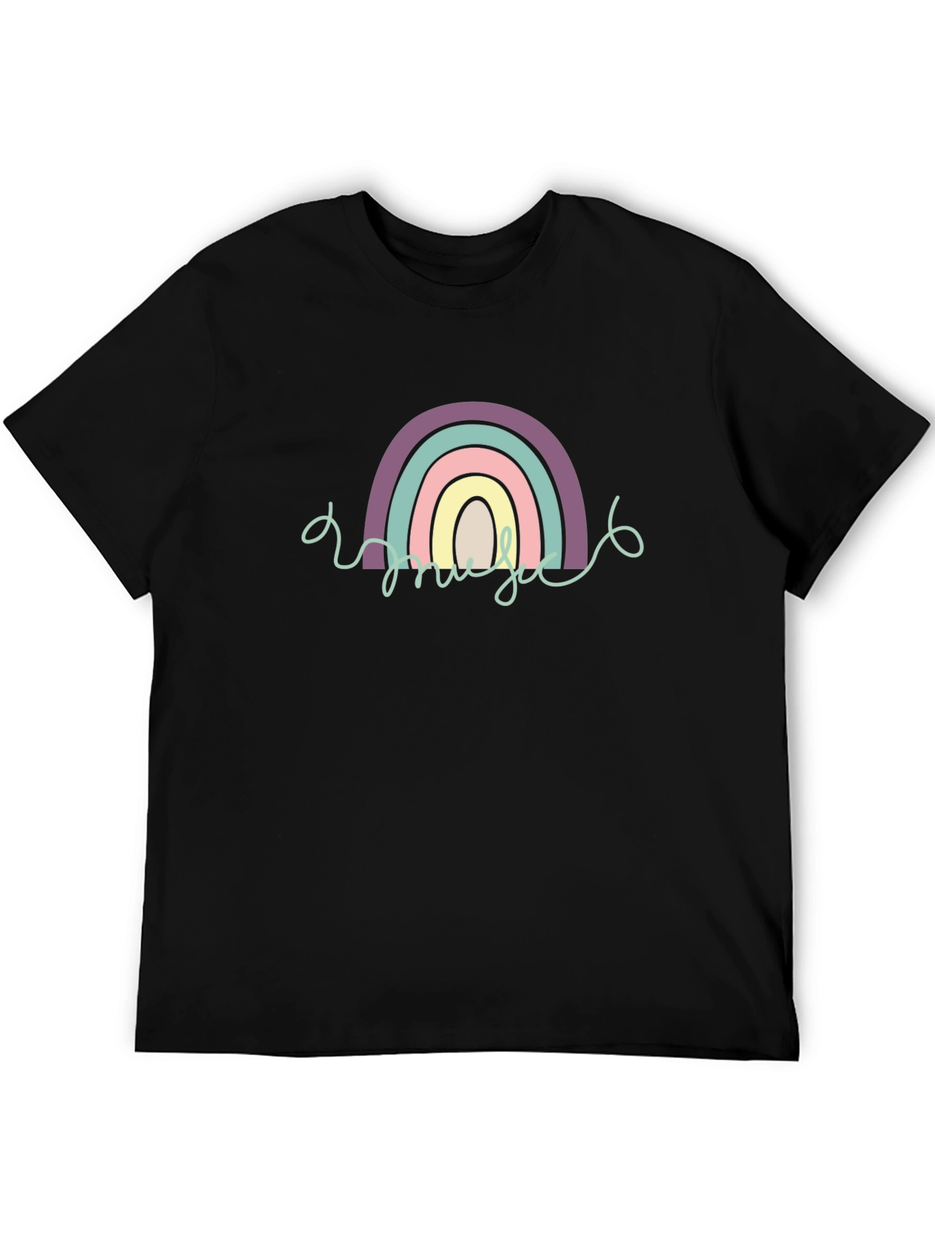 Rainbow Graphic Tee - Cute & Trendy