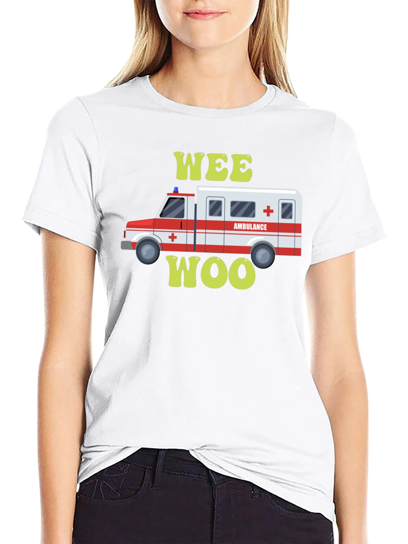 Wee Woo Ambulance T-Shirt - Emergency Vehicle Tee
