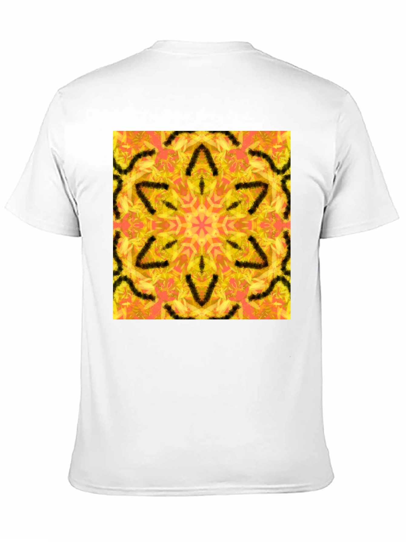 Kaleidoscope Graphic Black Tee