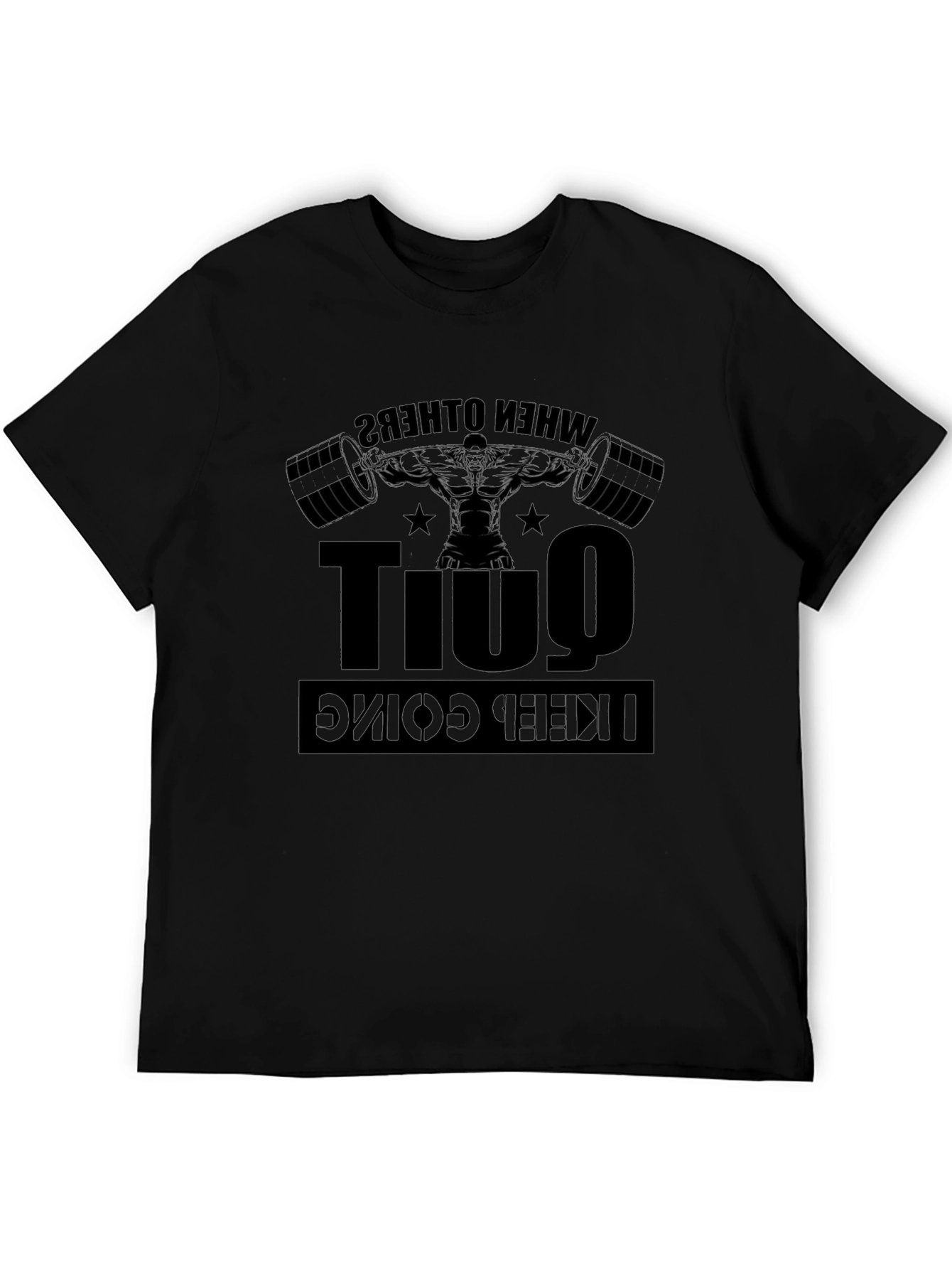Motivational Workout T-Shirt - When Others Quit