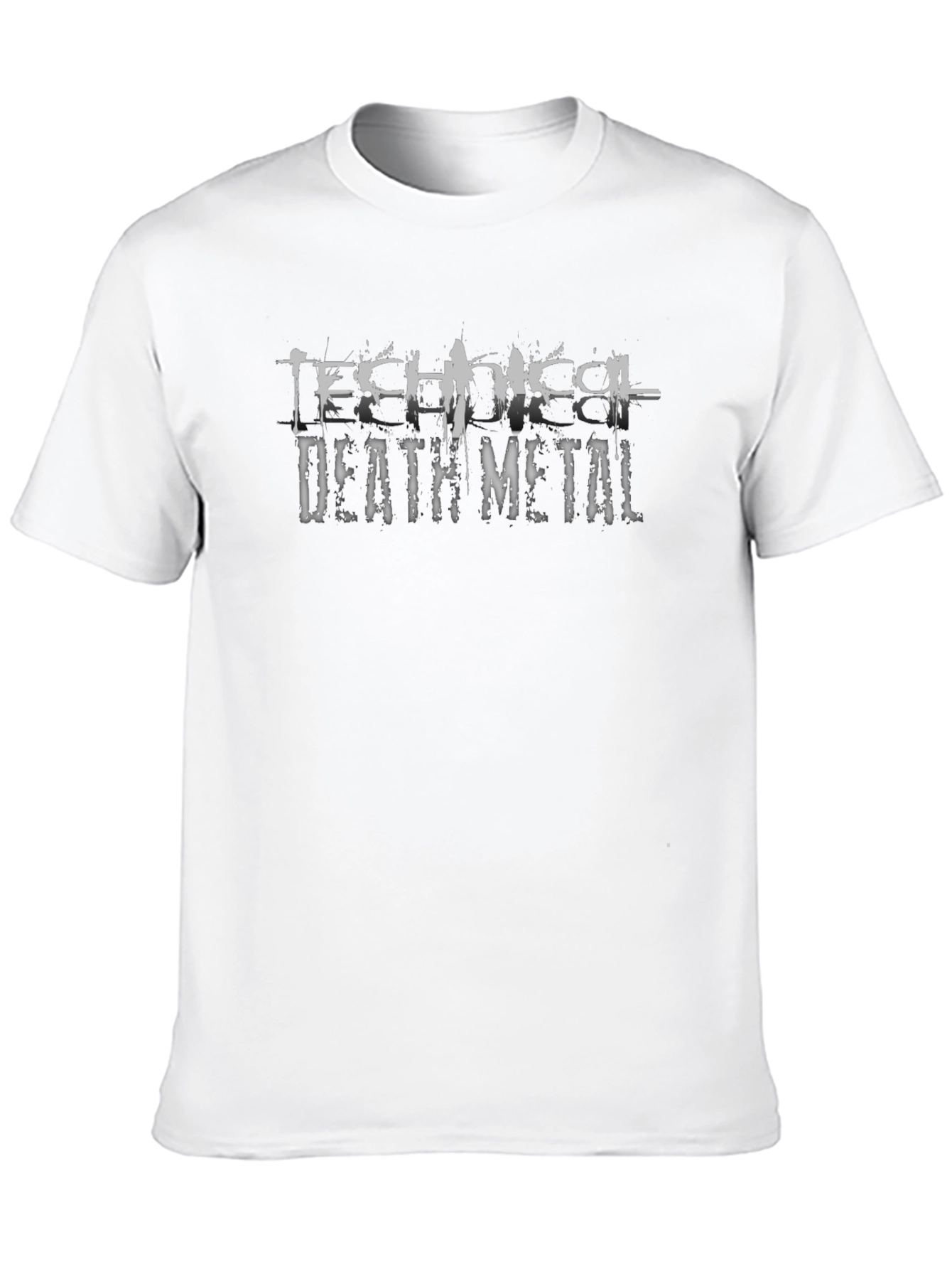 Technical Death Metal Graphic Tee - Black