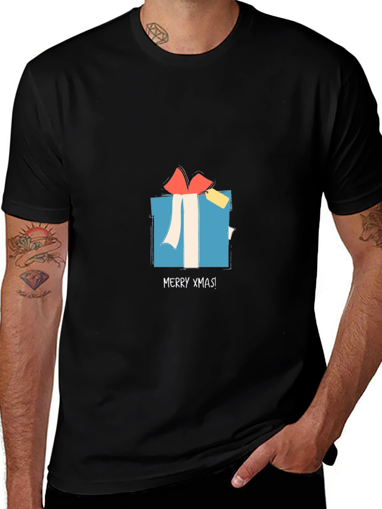 Festive Merry Xmas Gift T-Shirt