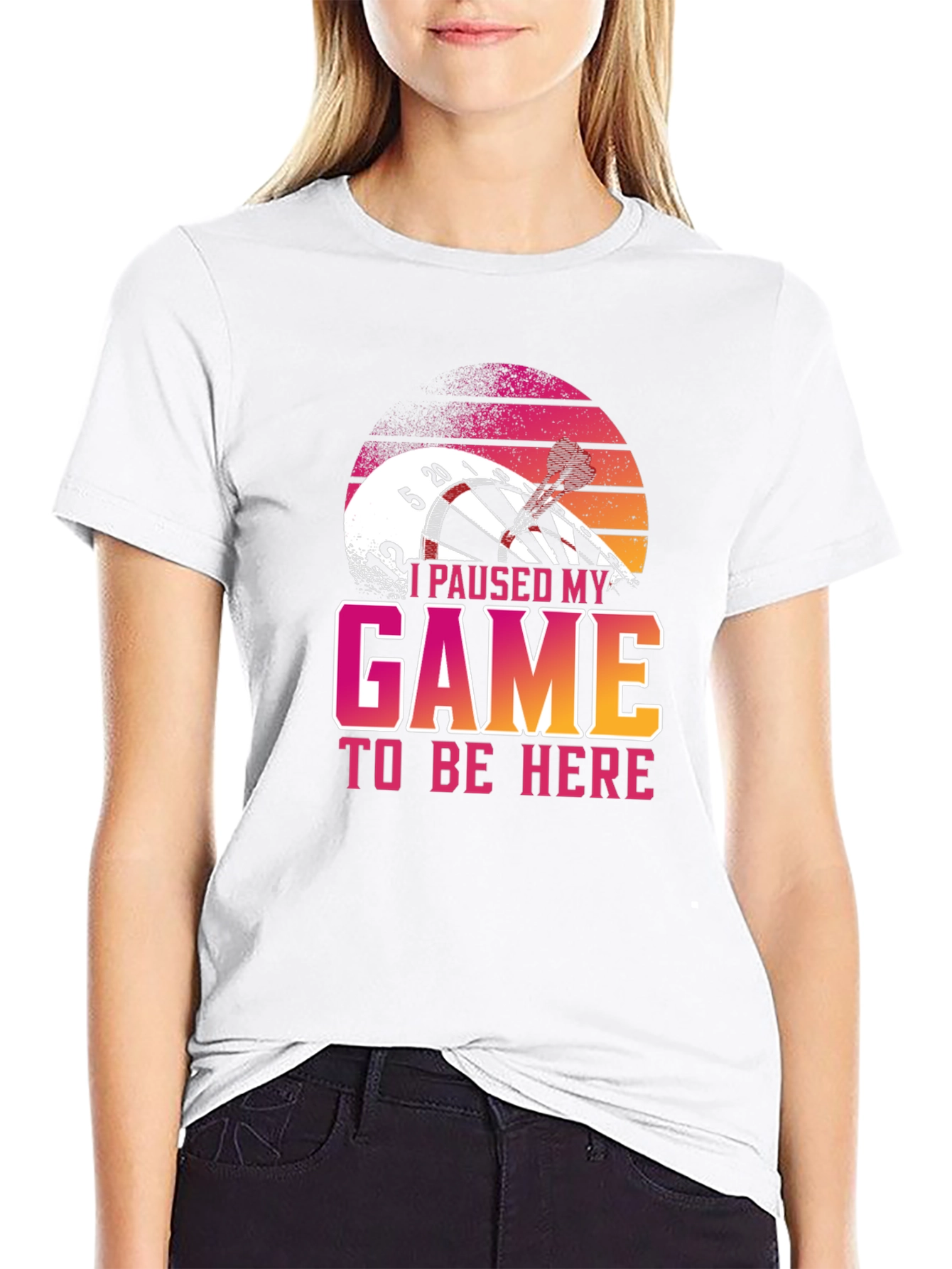 Funny Darts T-Shirt: I Paused My Game